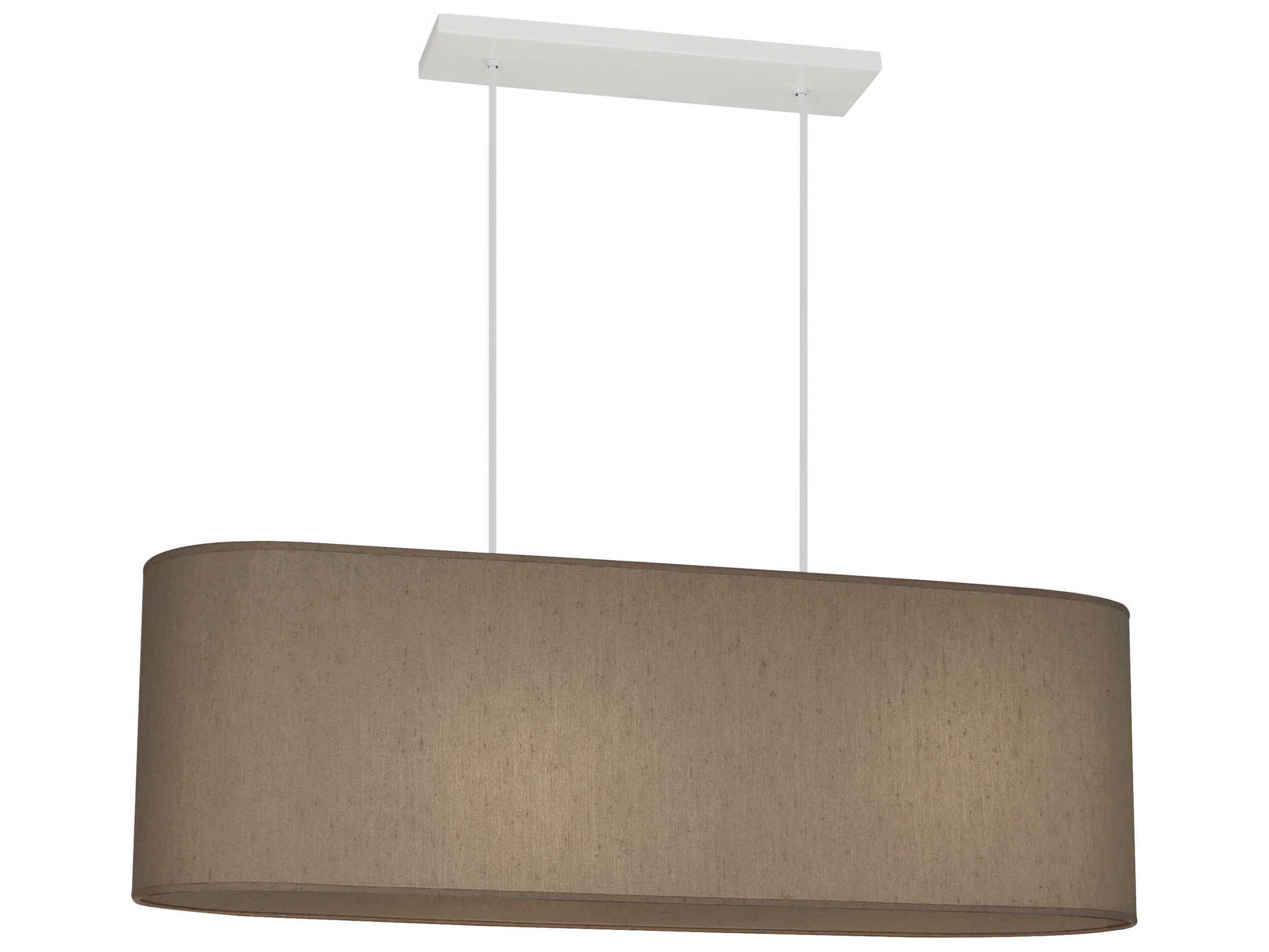 Elena 2-Light Painted White Island Pendant