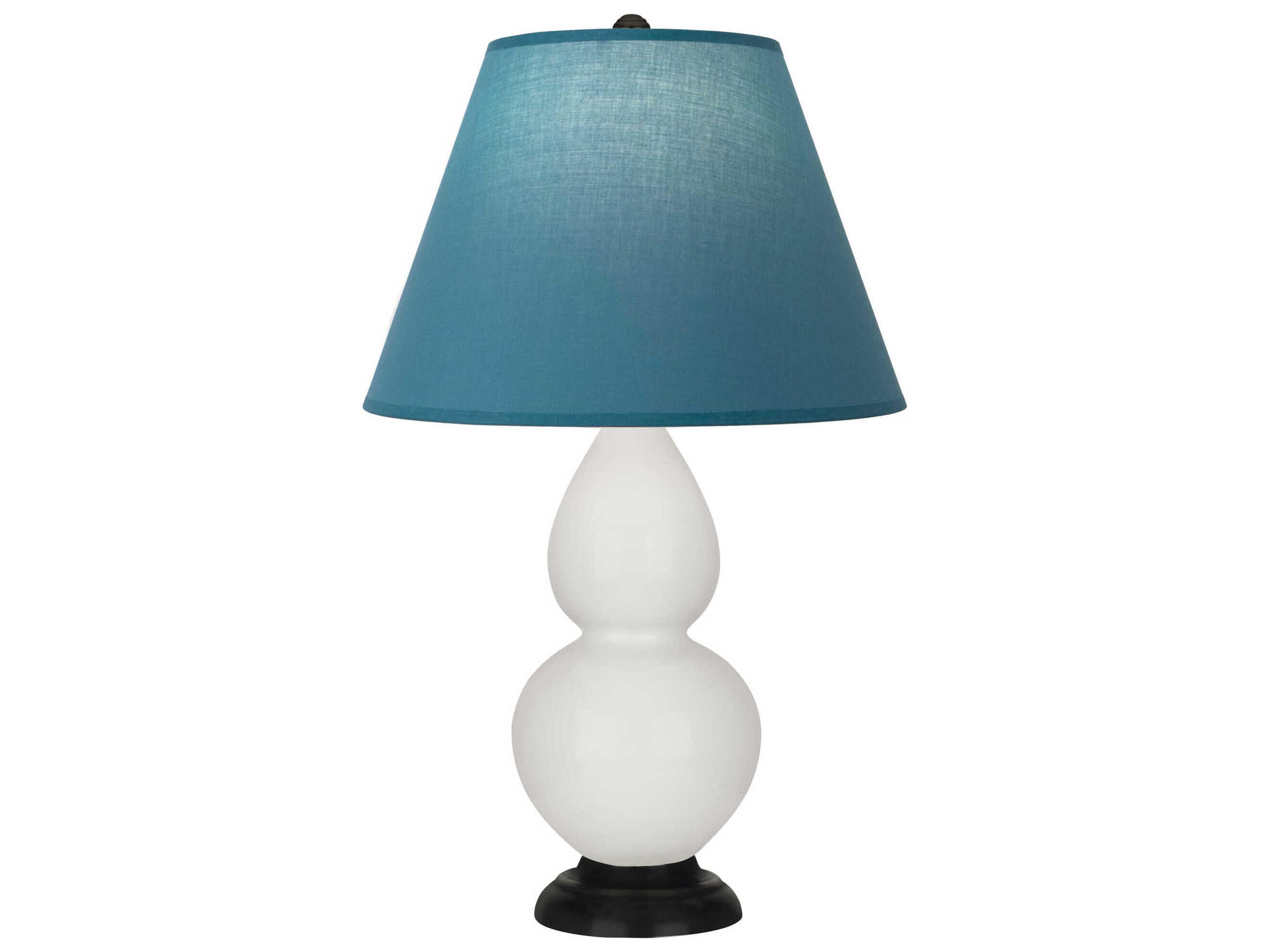 Small Double Gourd Table Lamp Glazed Ceramic