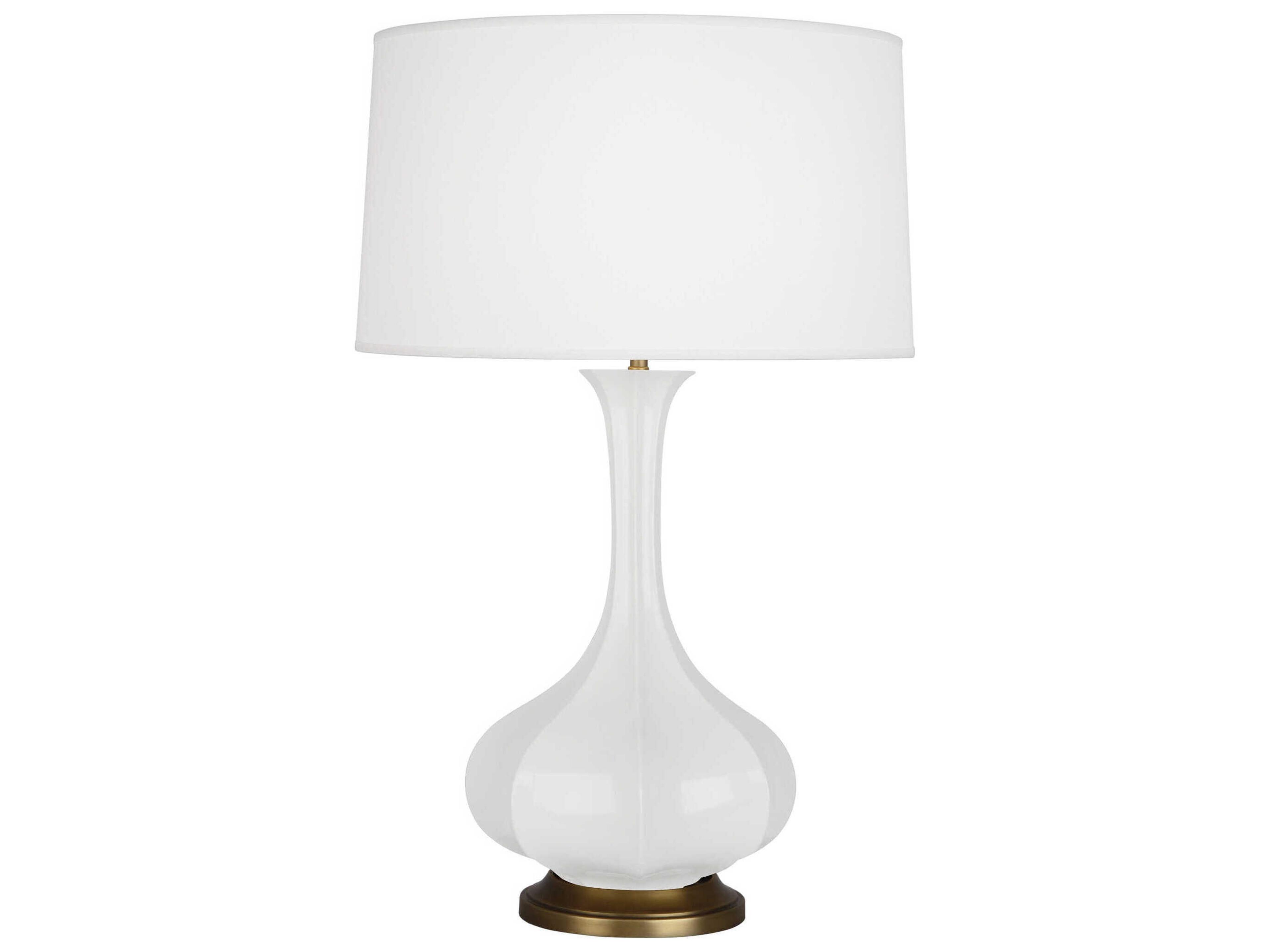 Pike Table Lamp in Lily Glazed Ceramic