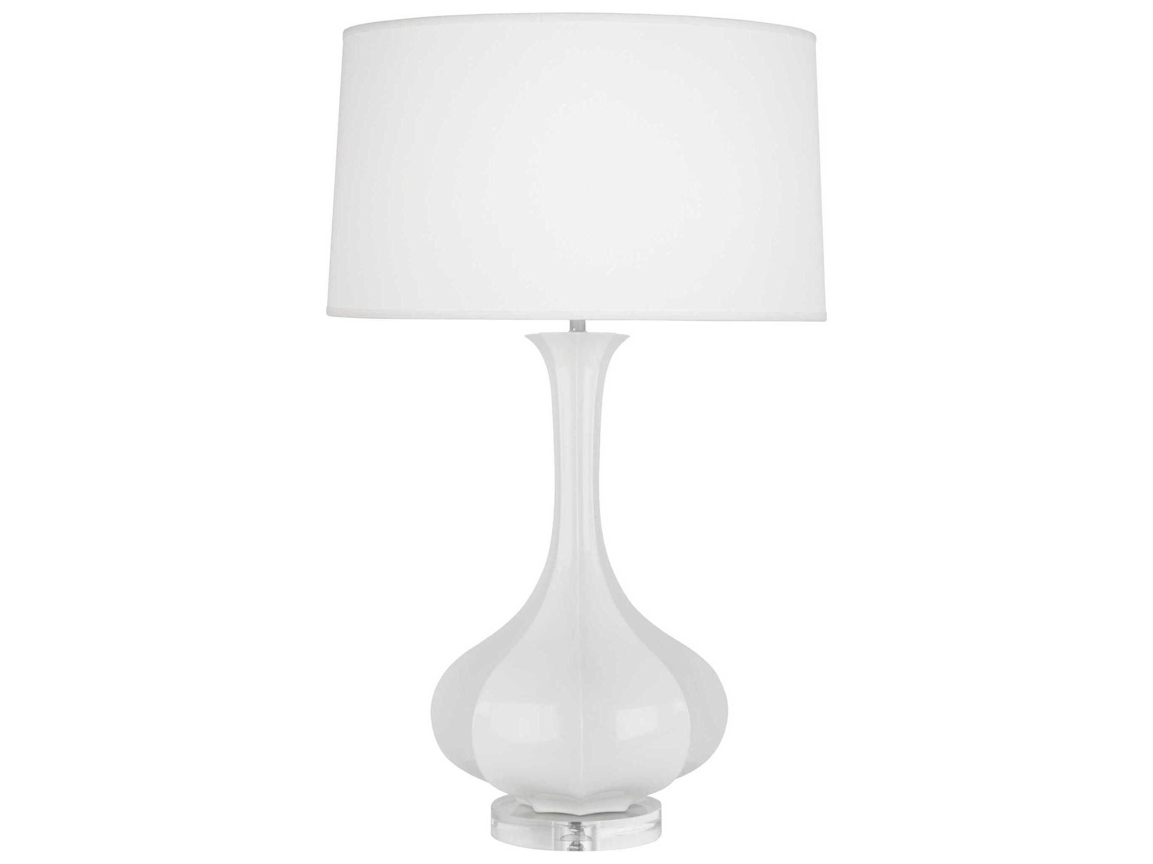 Pike Table Lamp Lily Glazed Ceramic