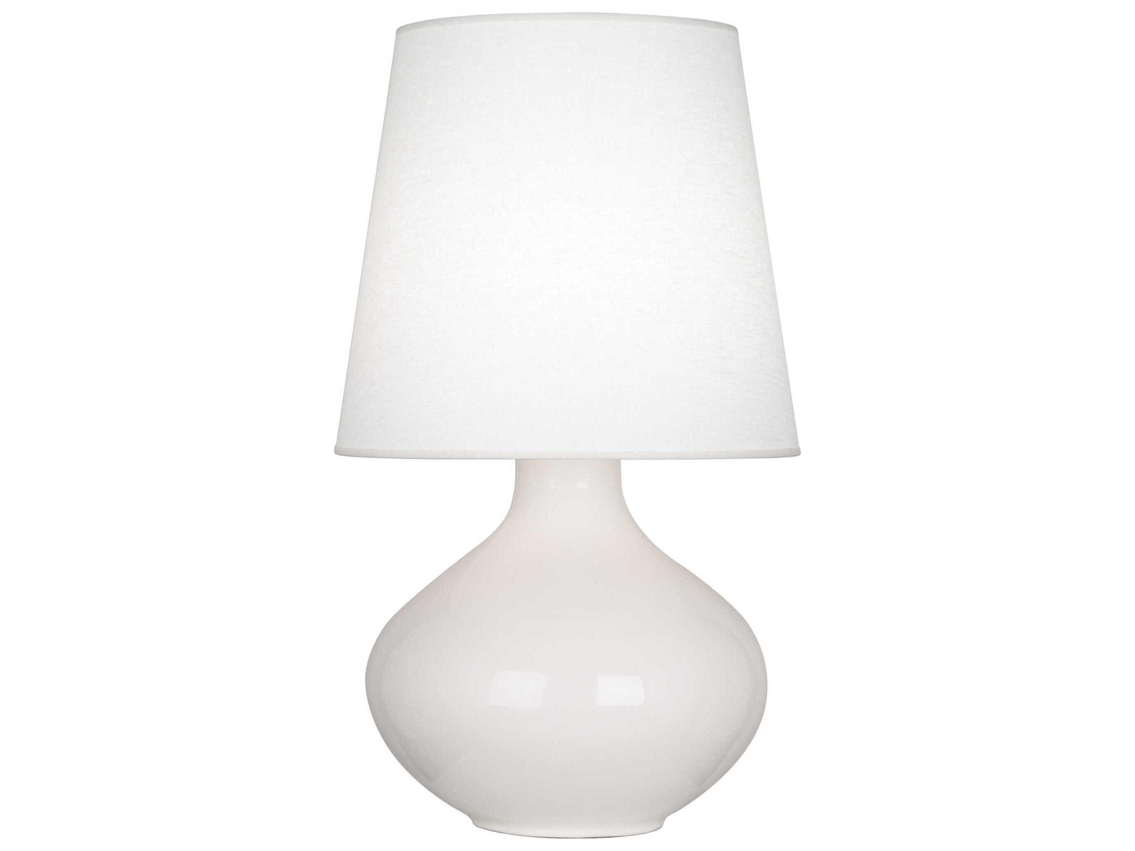 Robert Abbey June White Buffet Lamp