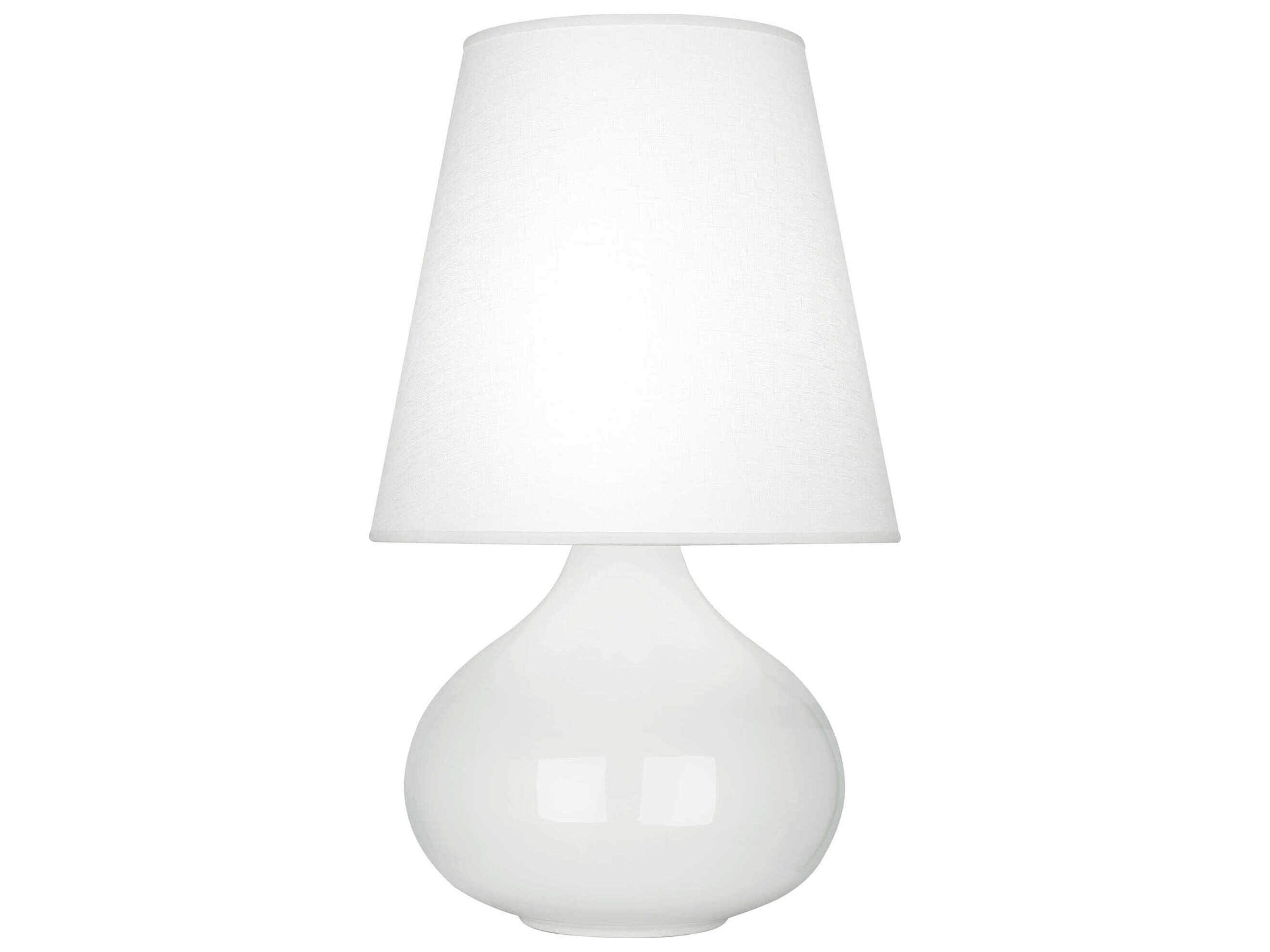 Robert Abbey June White Table Lamp