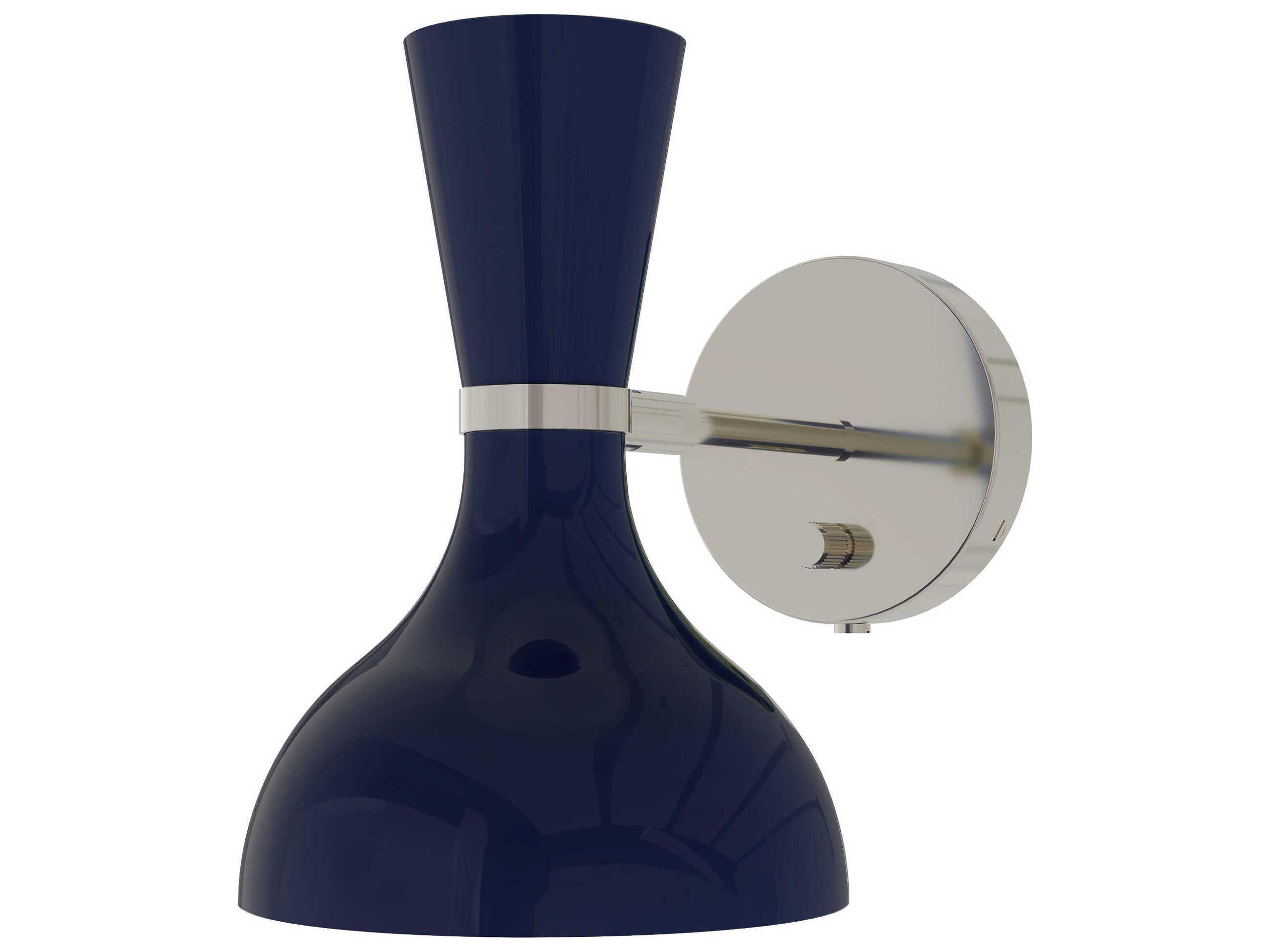 Robert Abbey Clare 1-Light Midnight Blue Wall Sconce