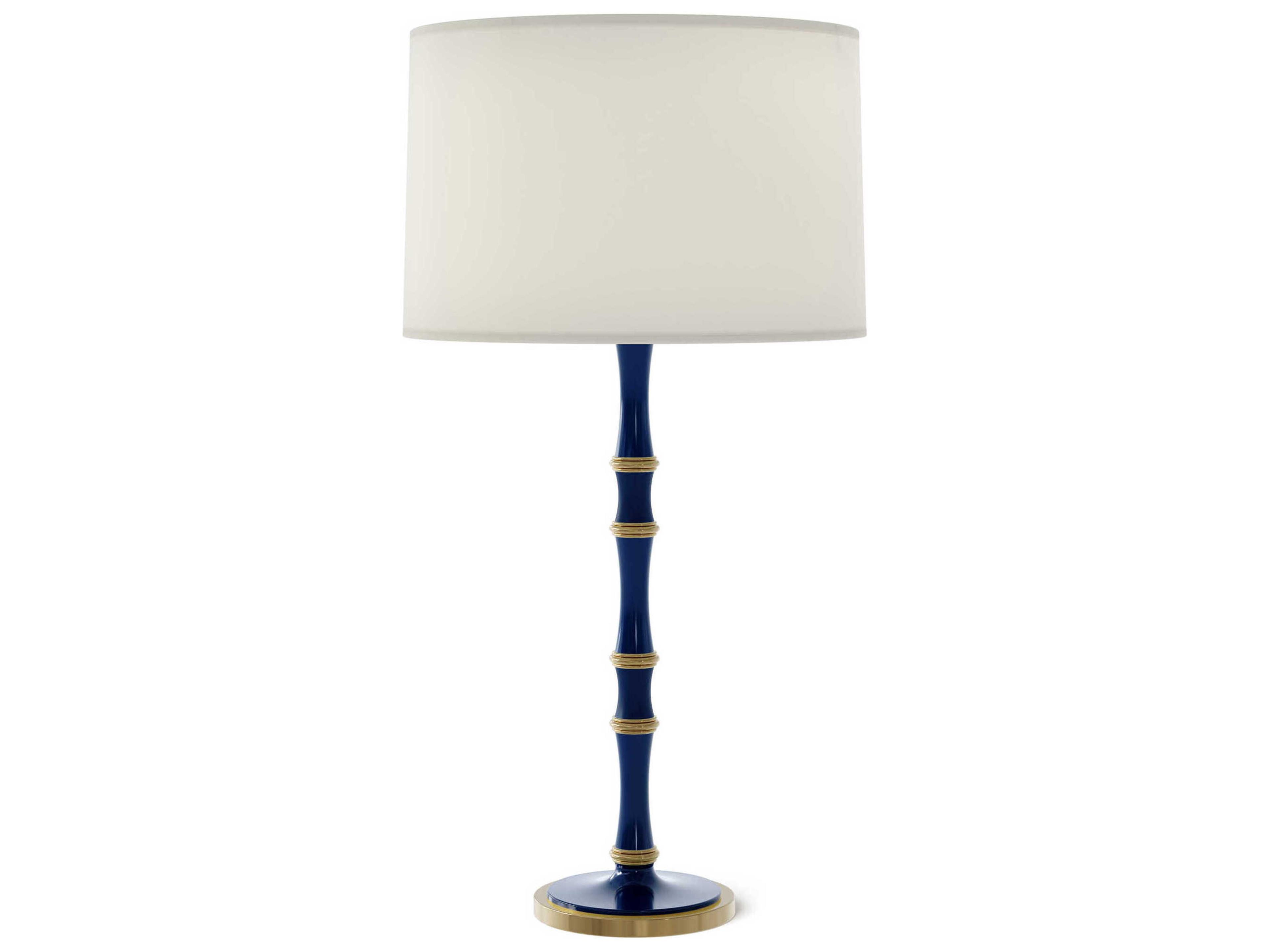Kane Matte Midnight Blue Buffet Lamp
