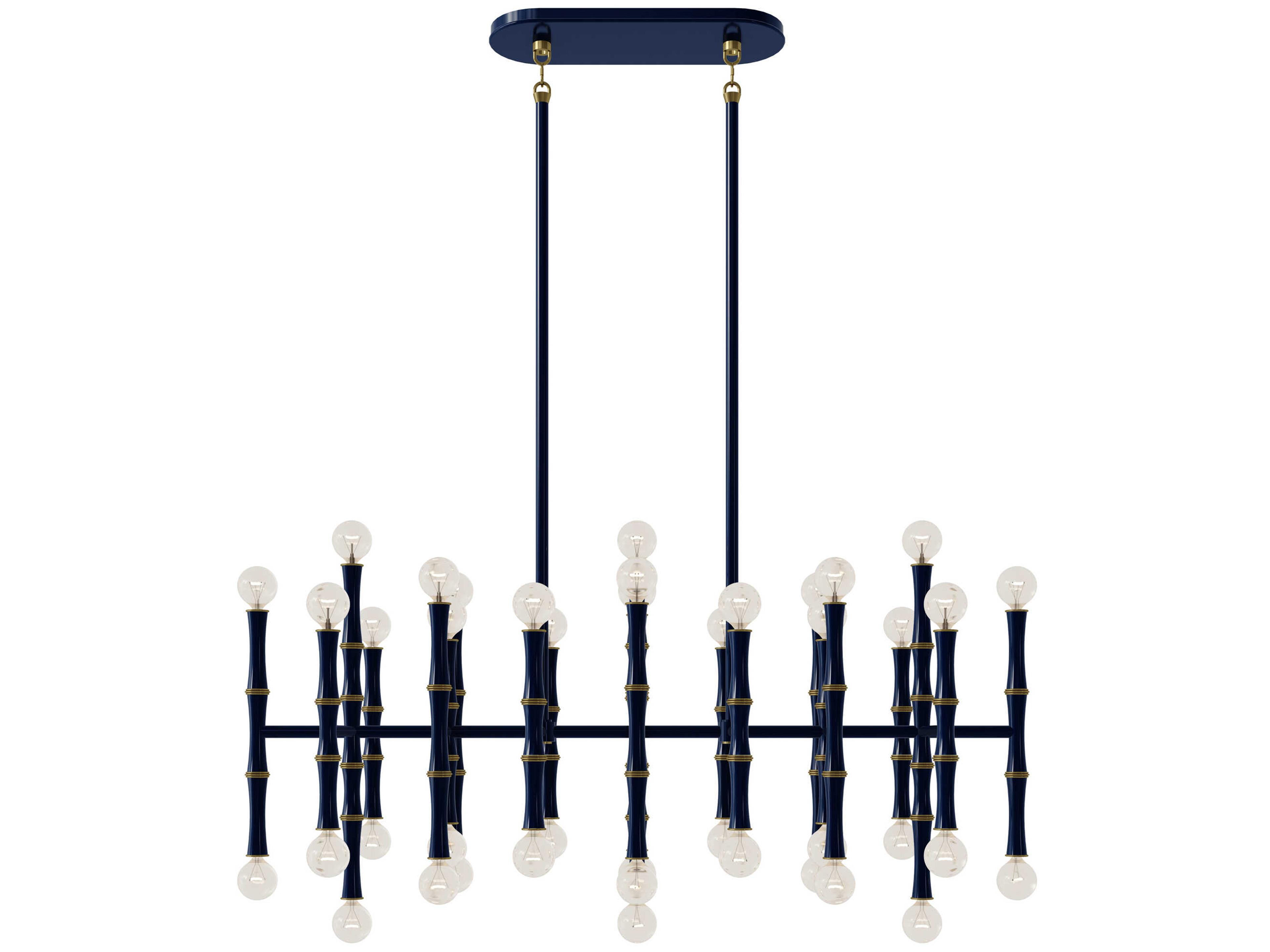 Kane 42-Light Midnight Blue Island Pendant