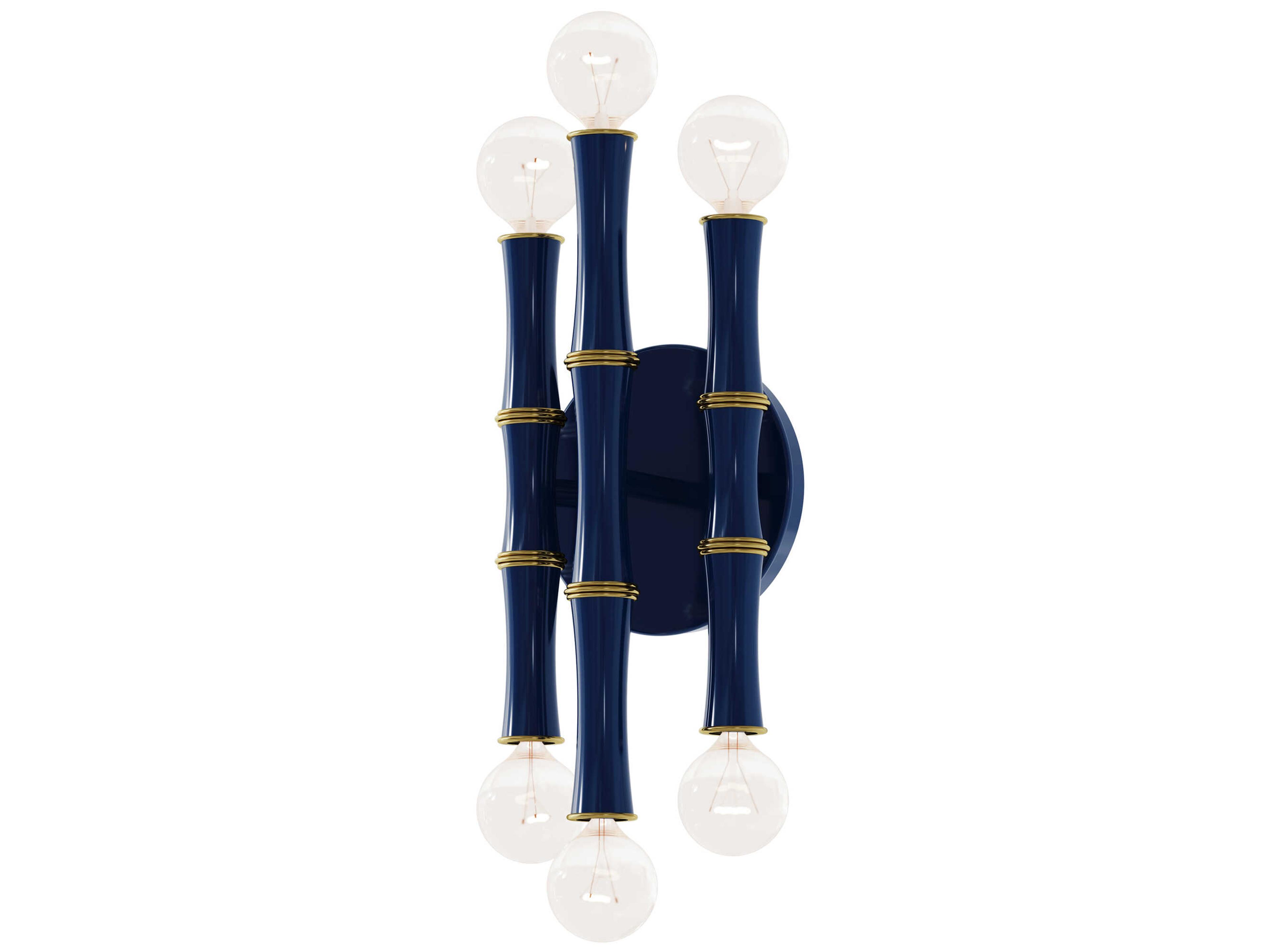 Kane 6-Light Midnight Blue Wall Sconce