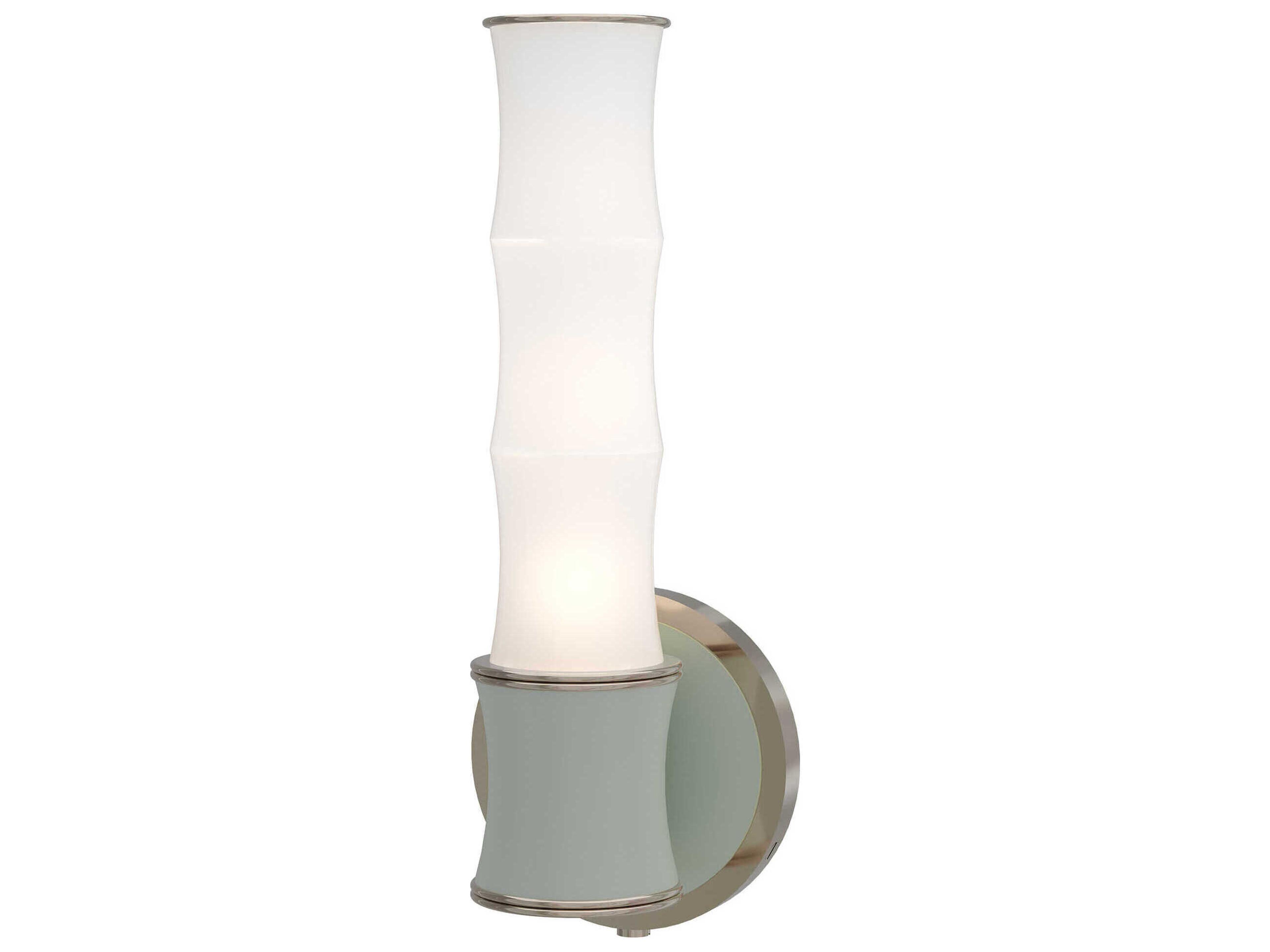 Robert Abbey Kane 1-Light Matte Celadon Blue Wall Sconce