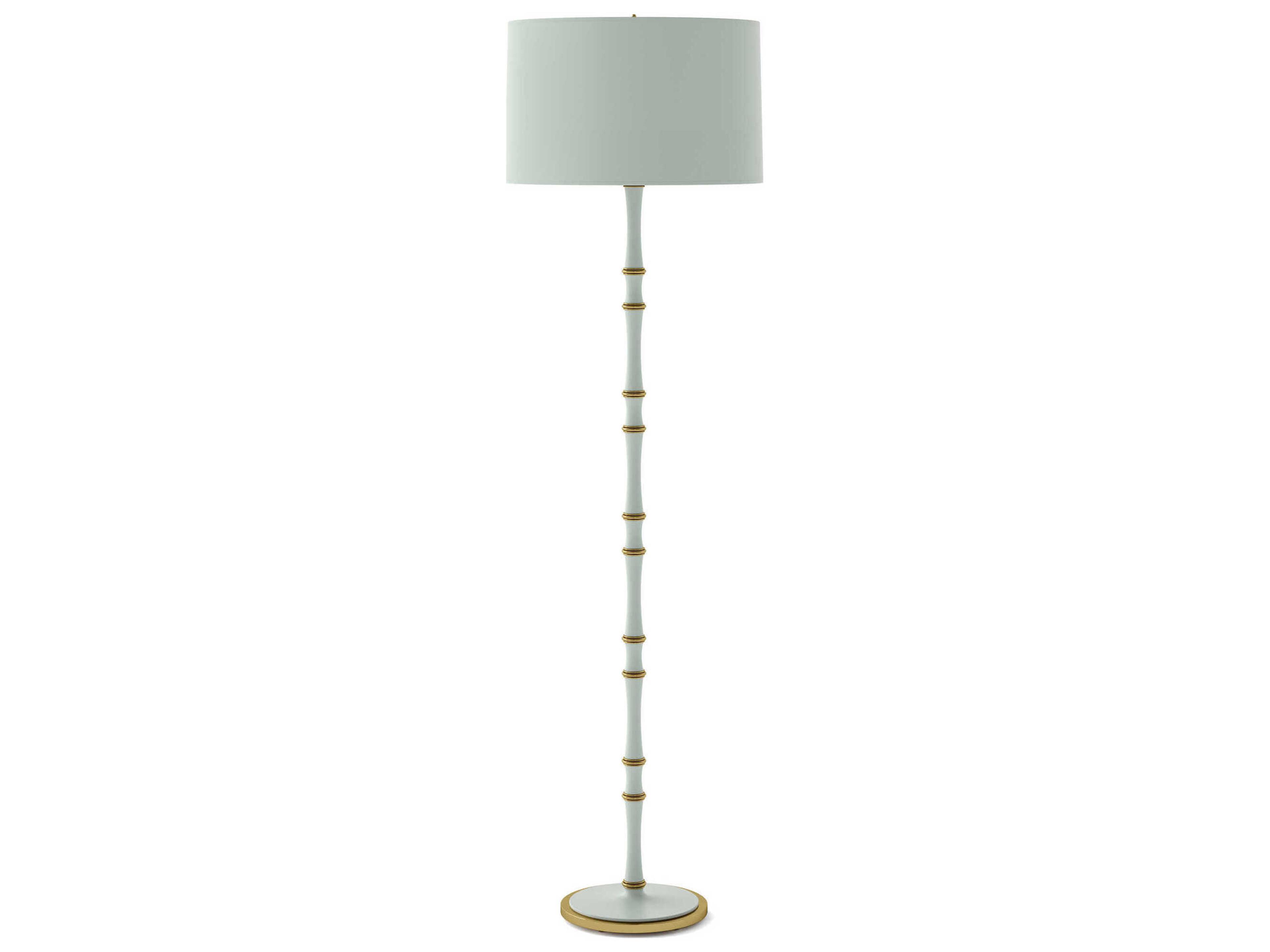 Kane Matte Celadon Green Floor Lamp