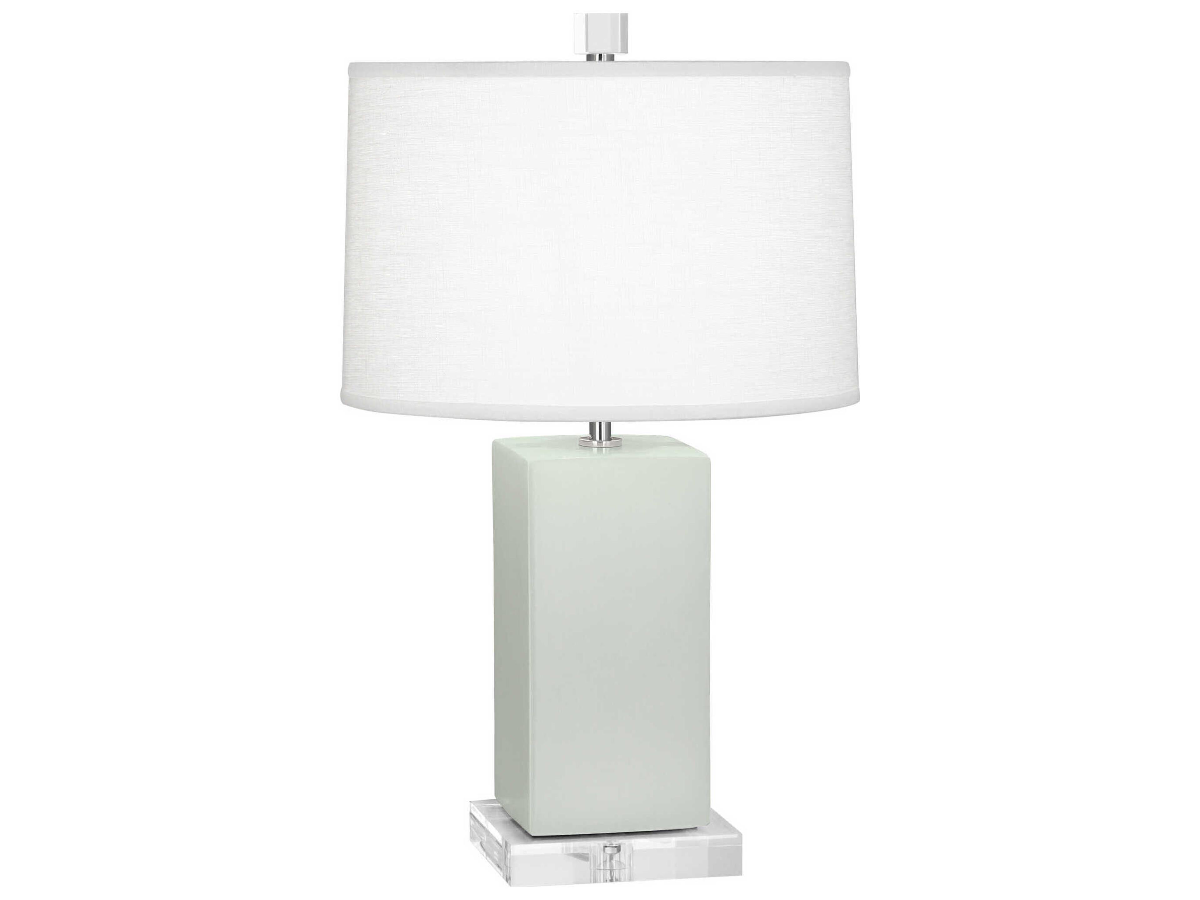 Harvey Matte Celadon Glazed Green Table Lamp