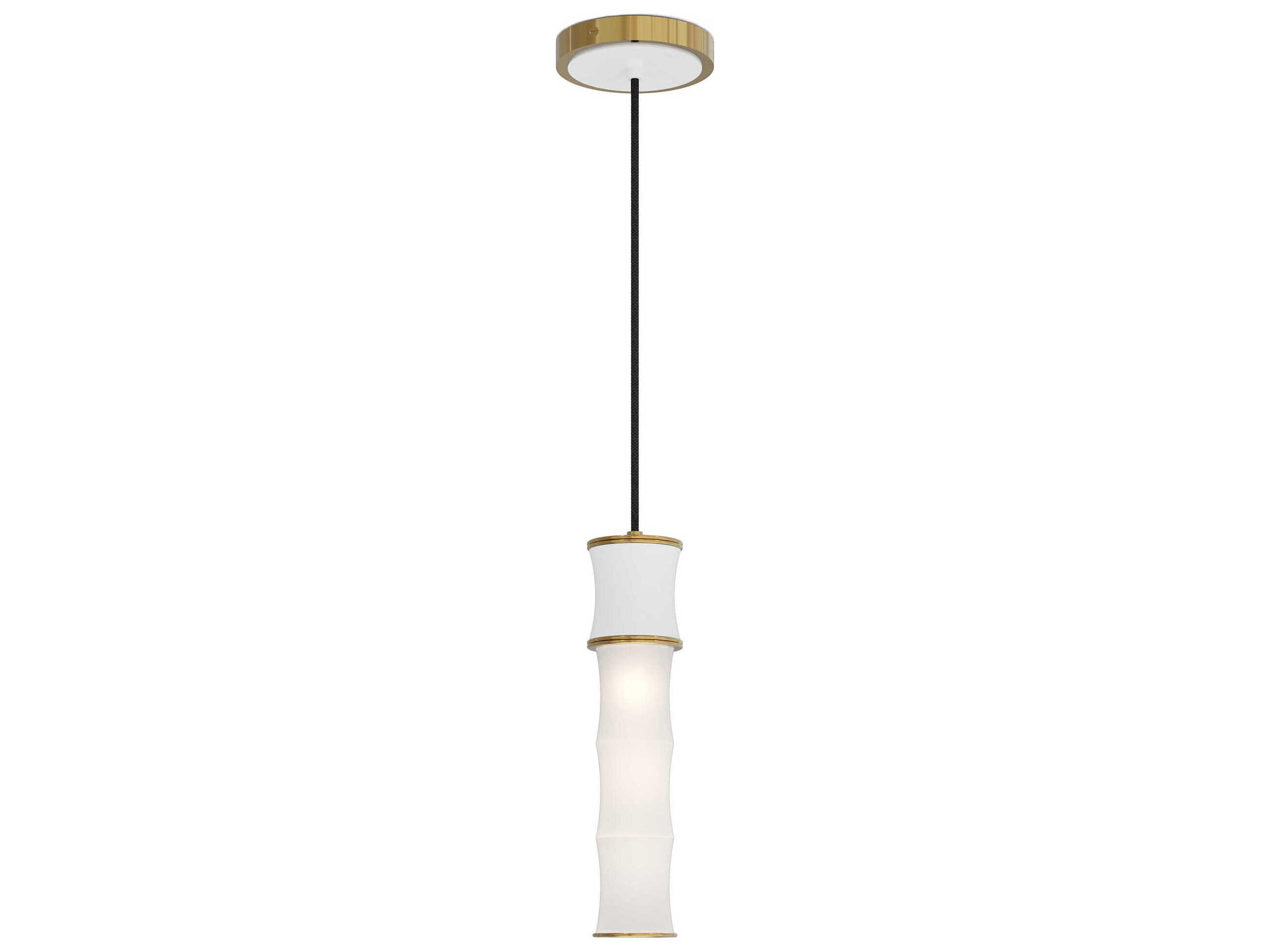 Kane 1-Light Matte Daisy White Cylinder Mini Pendant