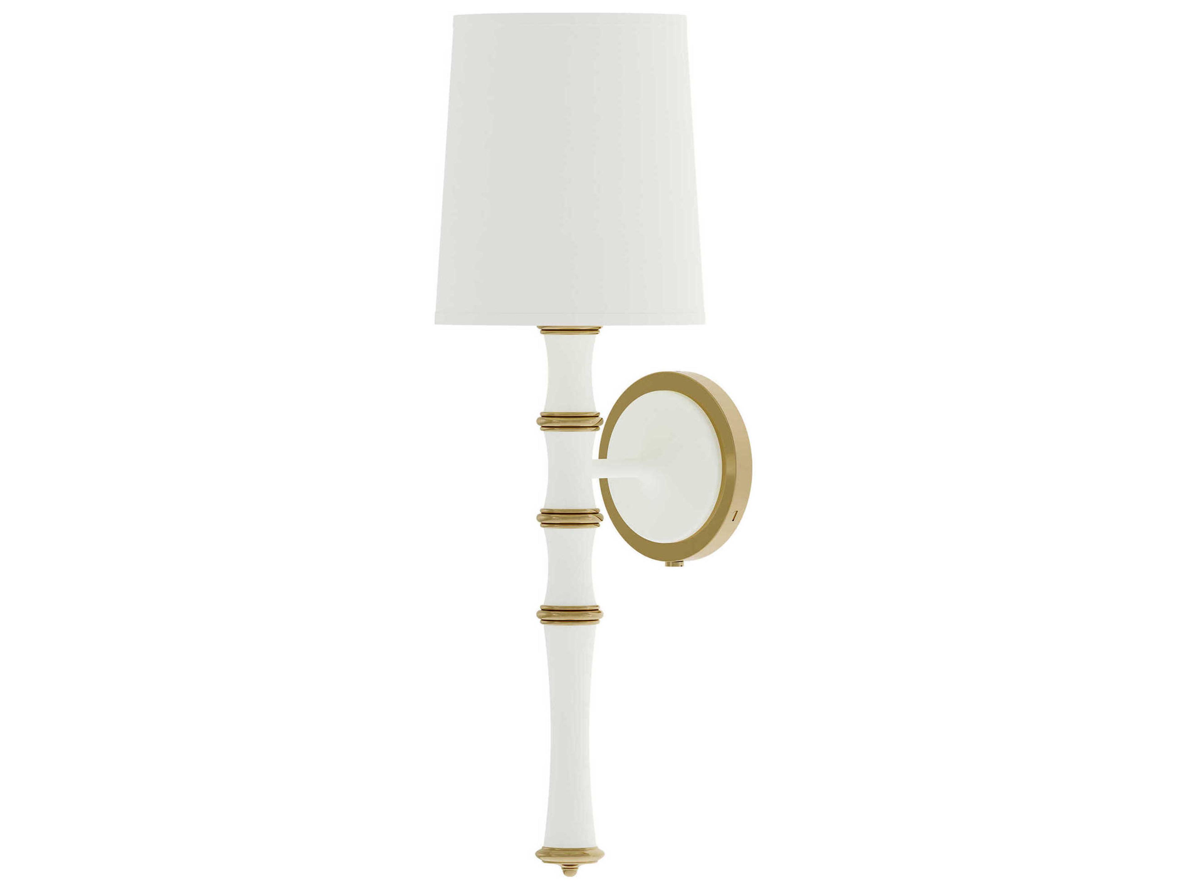 Kane 1-Light Matte Daisy White Wall Sconce