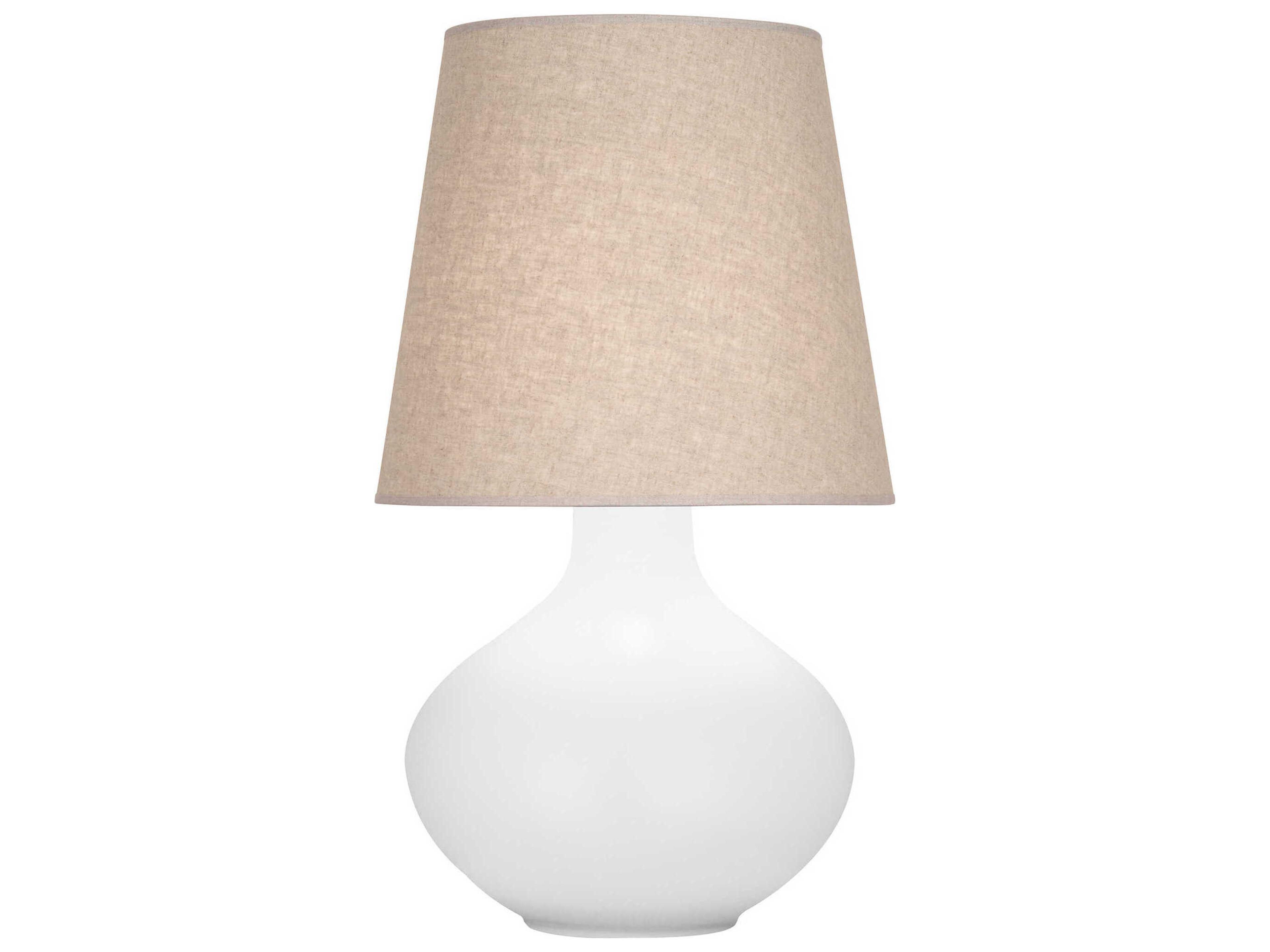 June White Buffet Lamp