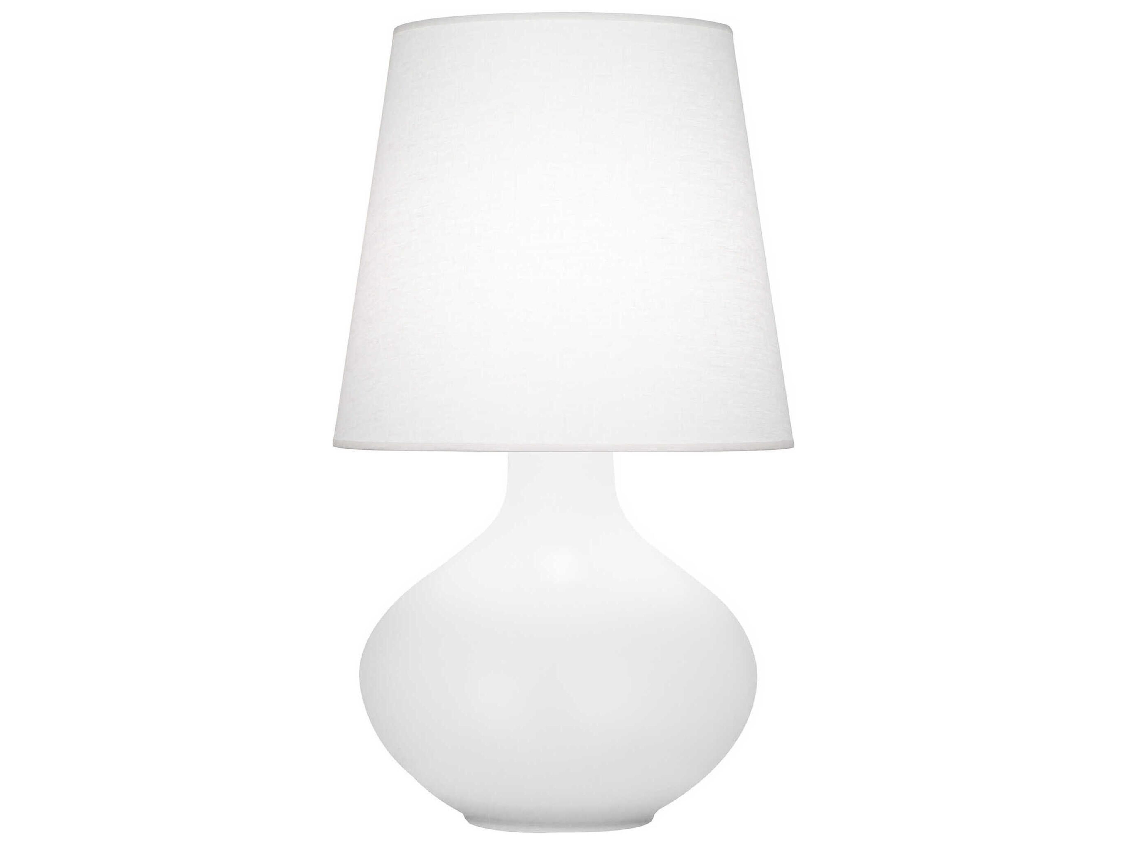 Robert Abbey June White Buffet Lamp