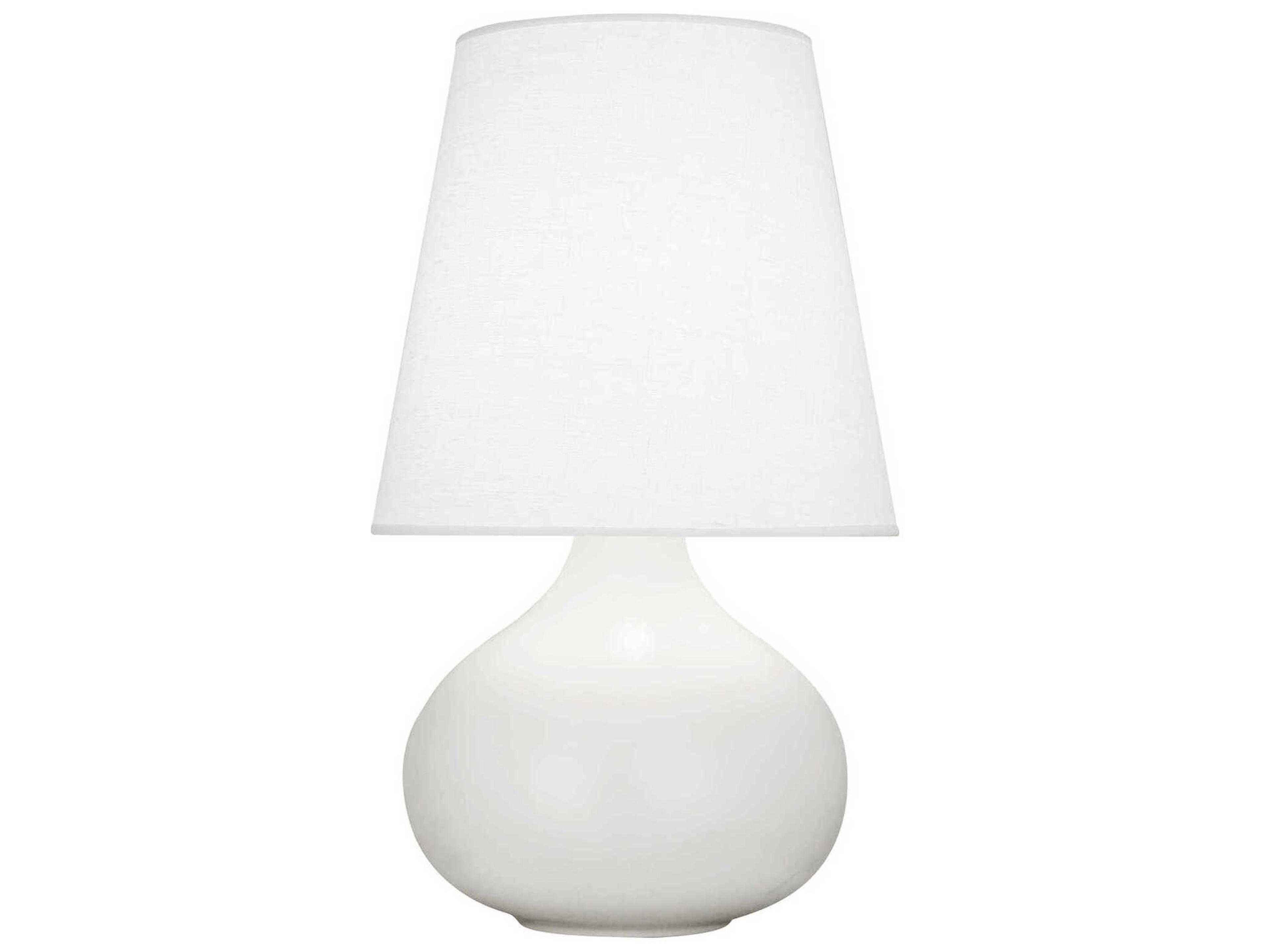 Robert Abbey June White Table Lamp