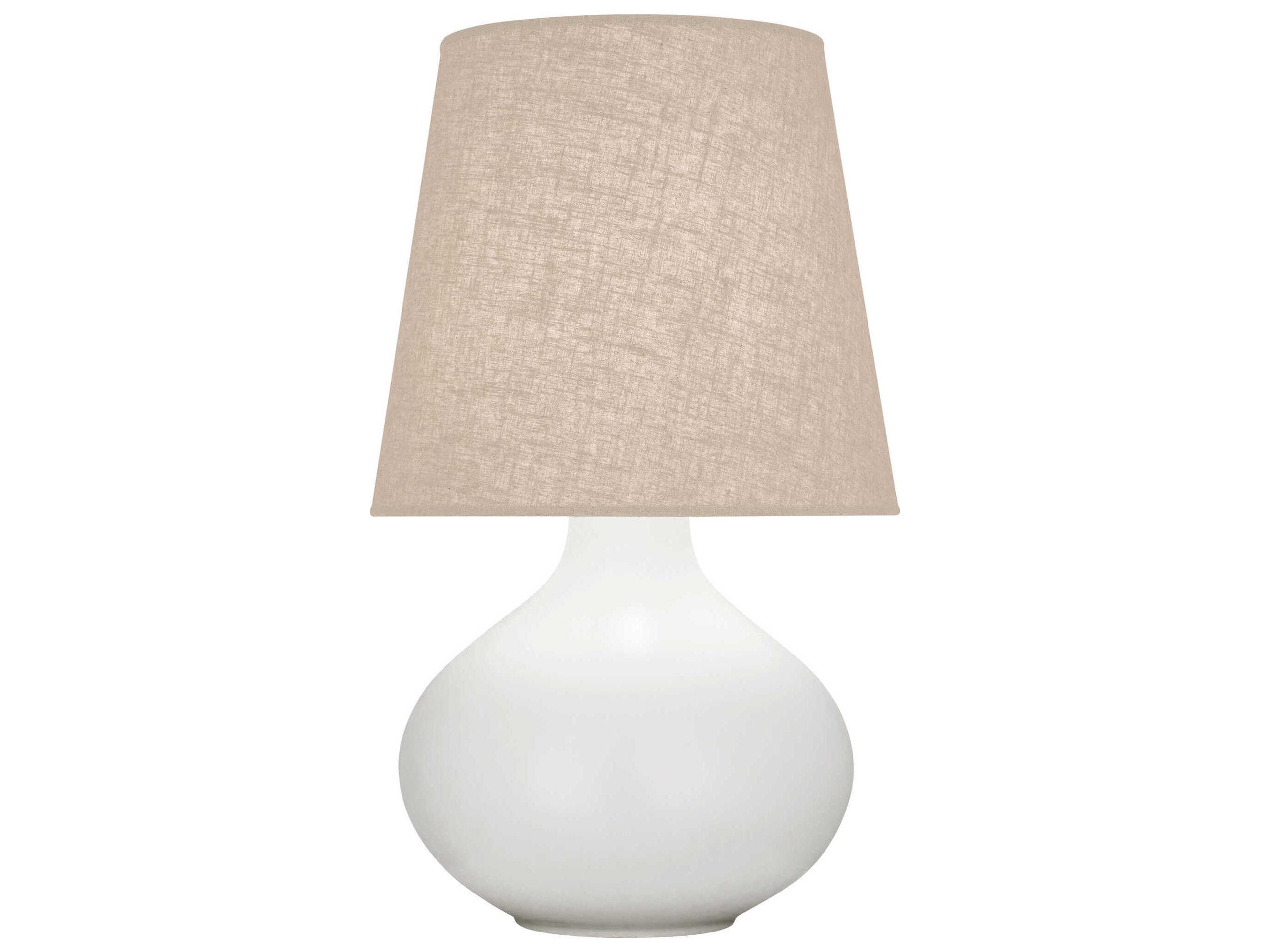 June White Buffet Lamp