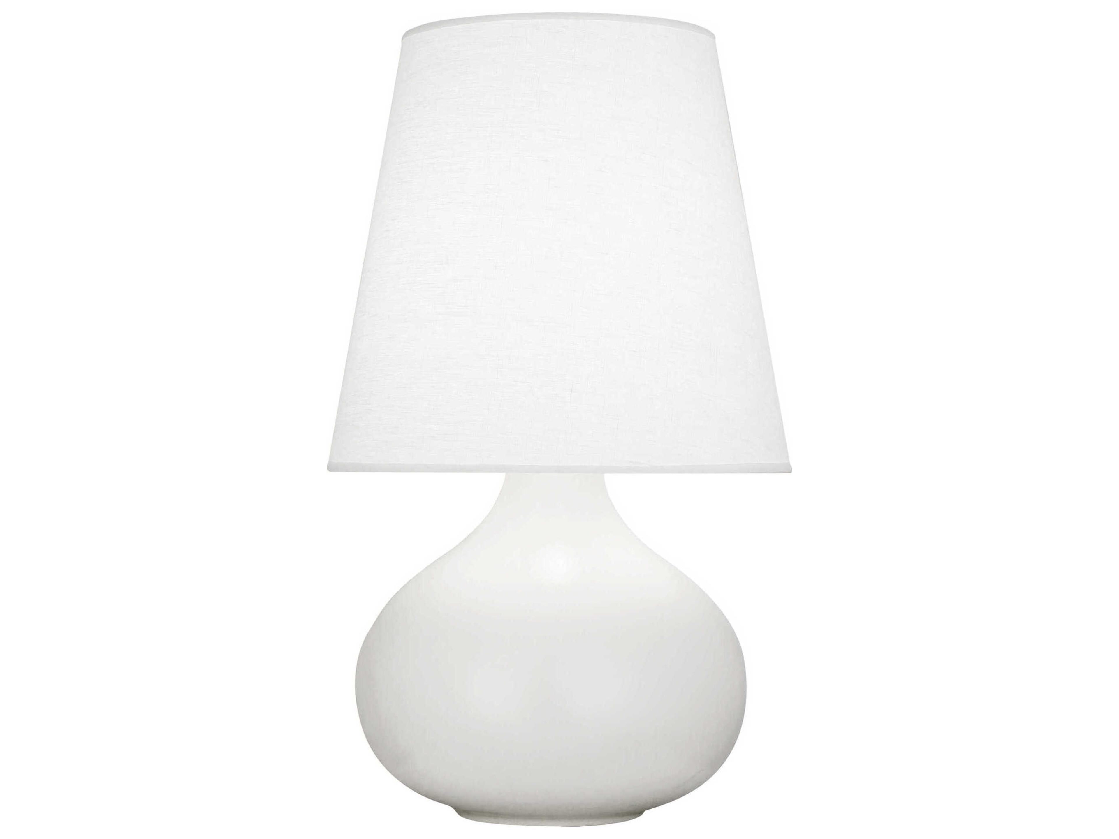Robert Abbey June White Buffet Lamp