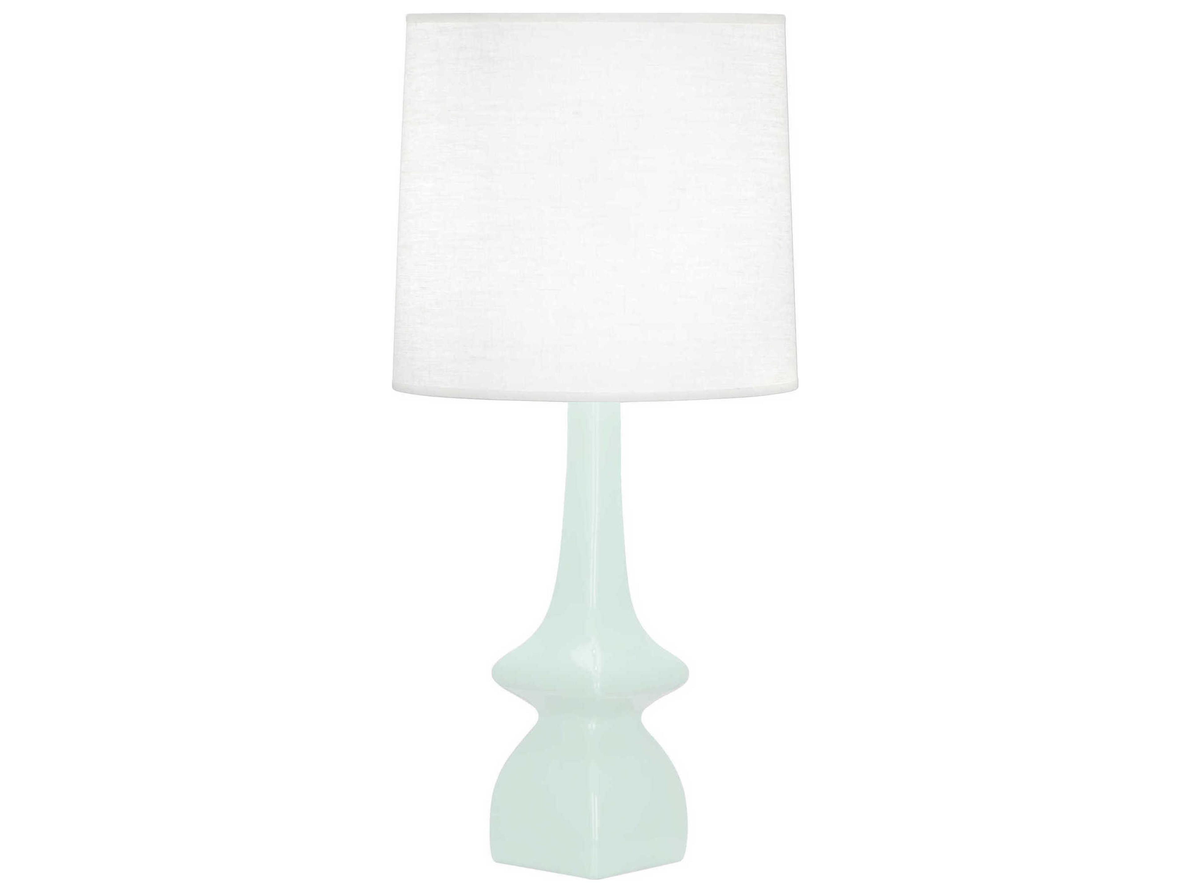Jasmine Mint Glazed Green Buffet Lamp