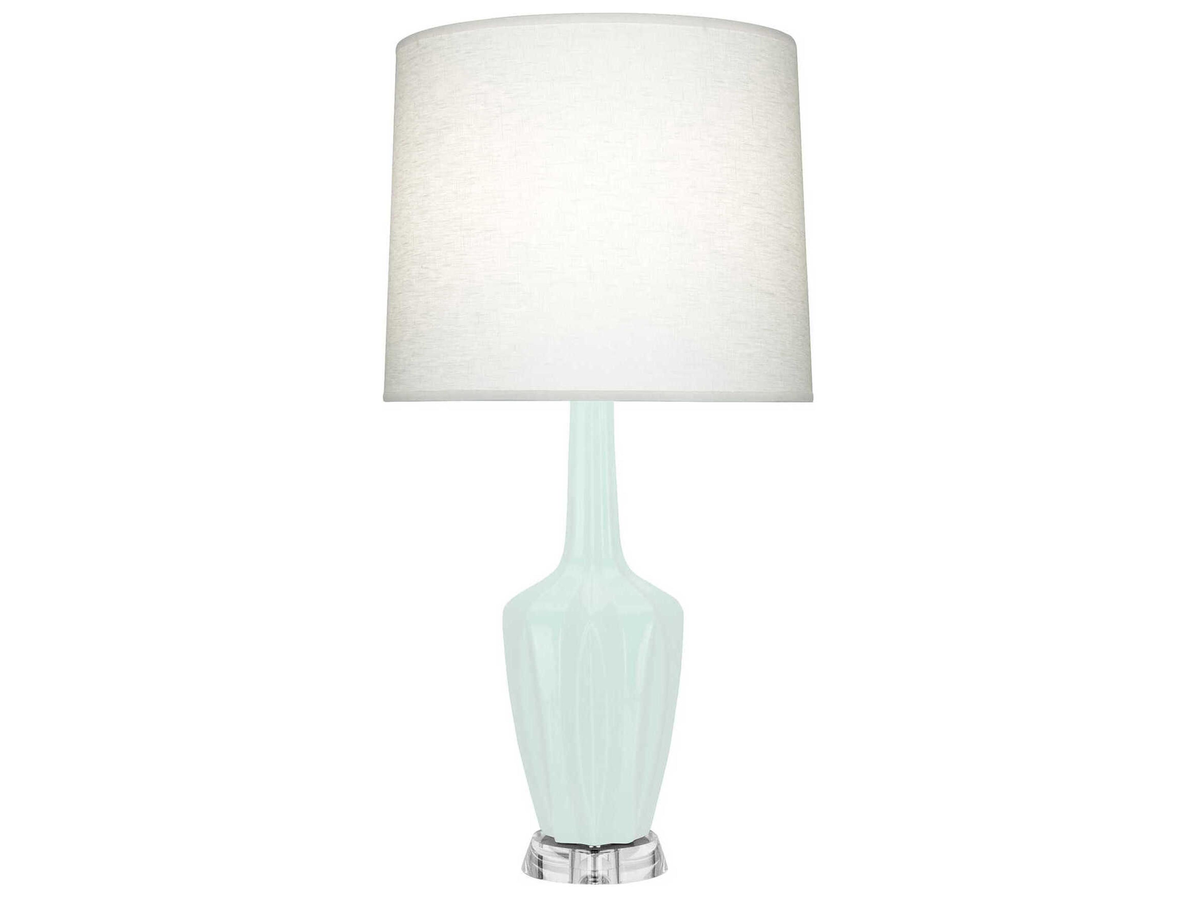 Emma Mint Glazed Green Buffet Lamp