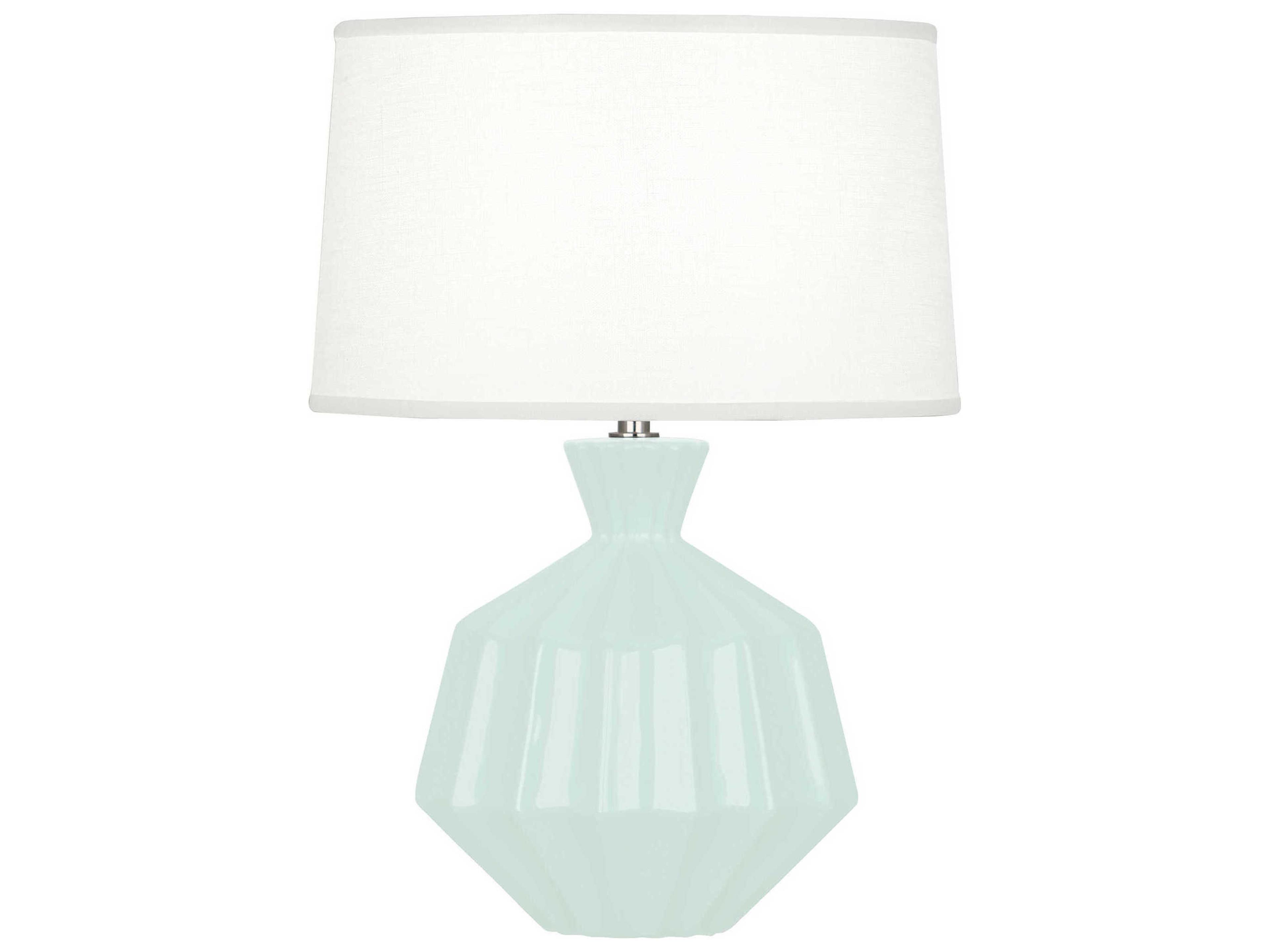 Orion Mint Glazed Green Buffet Lamp