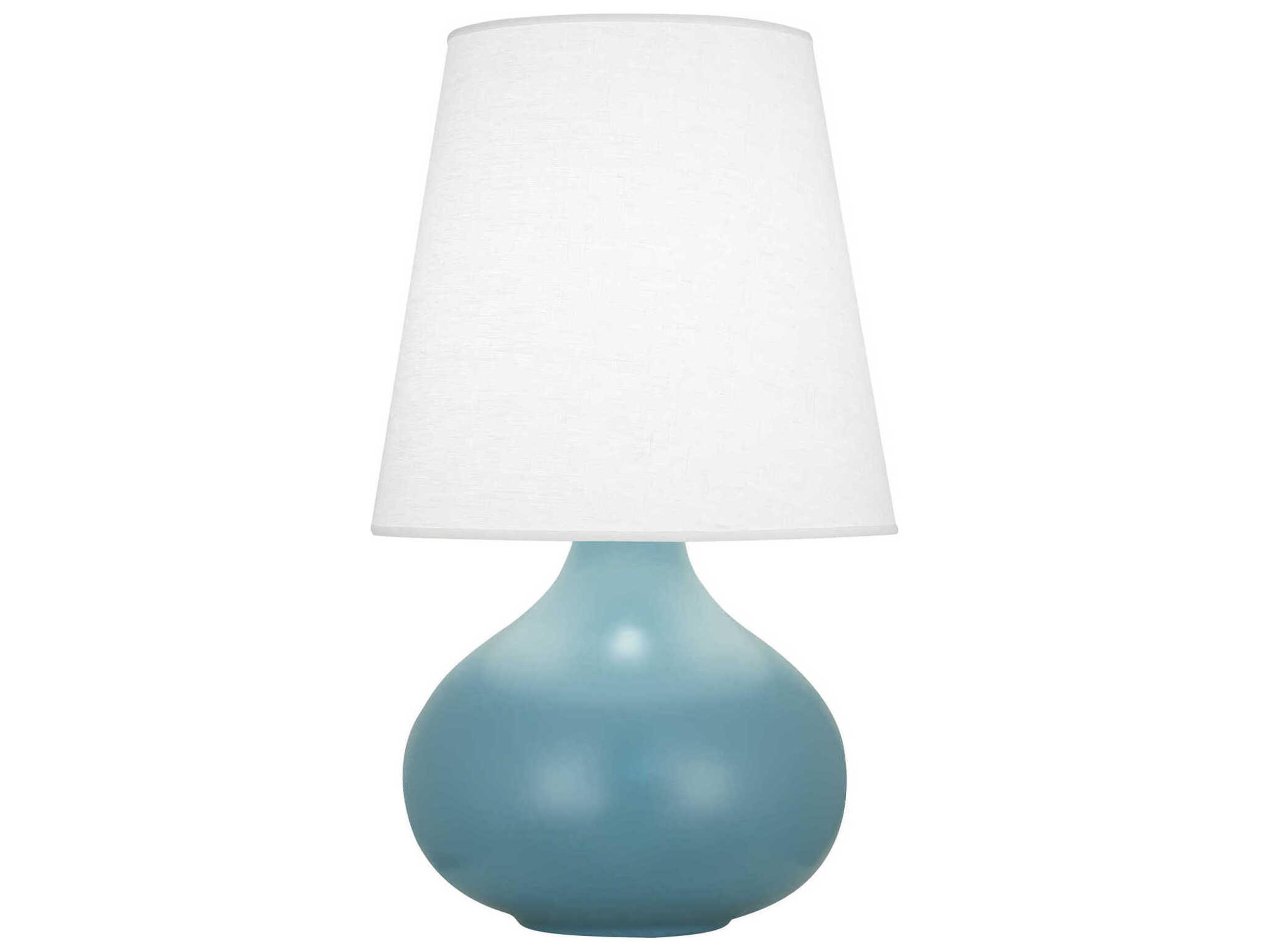 Robert Abbey June Blue Table Lamp