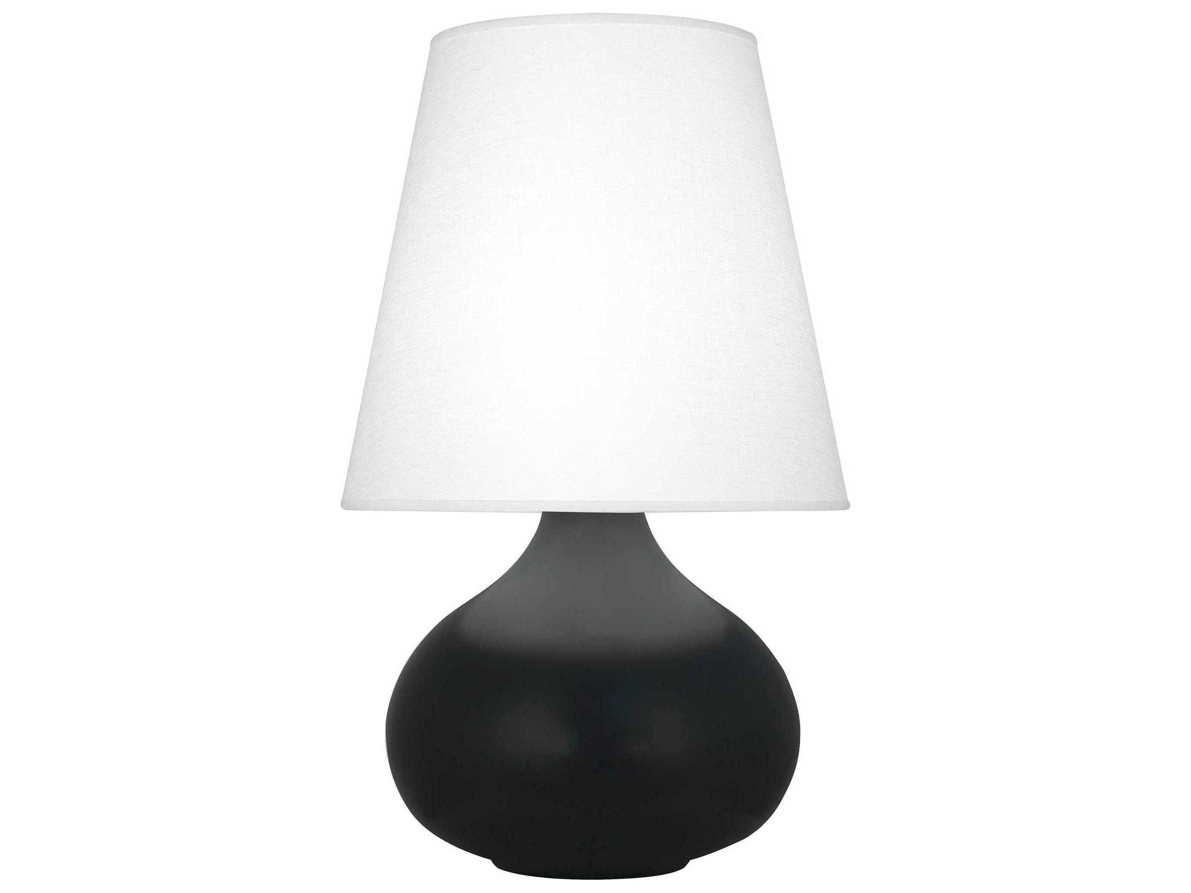 Robert Abbey June Black Table Lamp