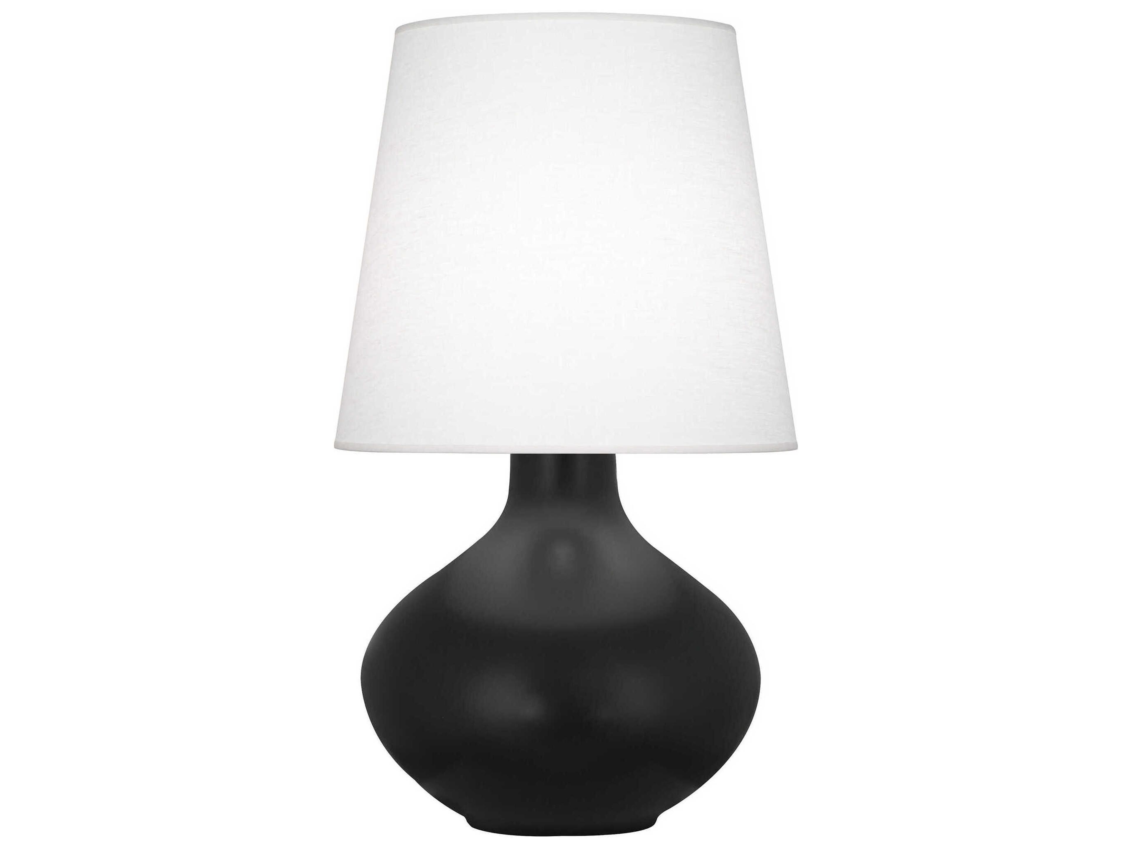 Robert Abbey June Black Buffet Lamp