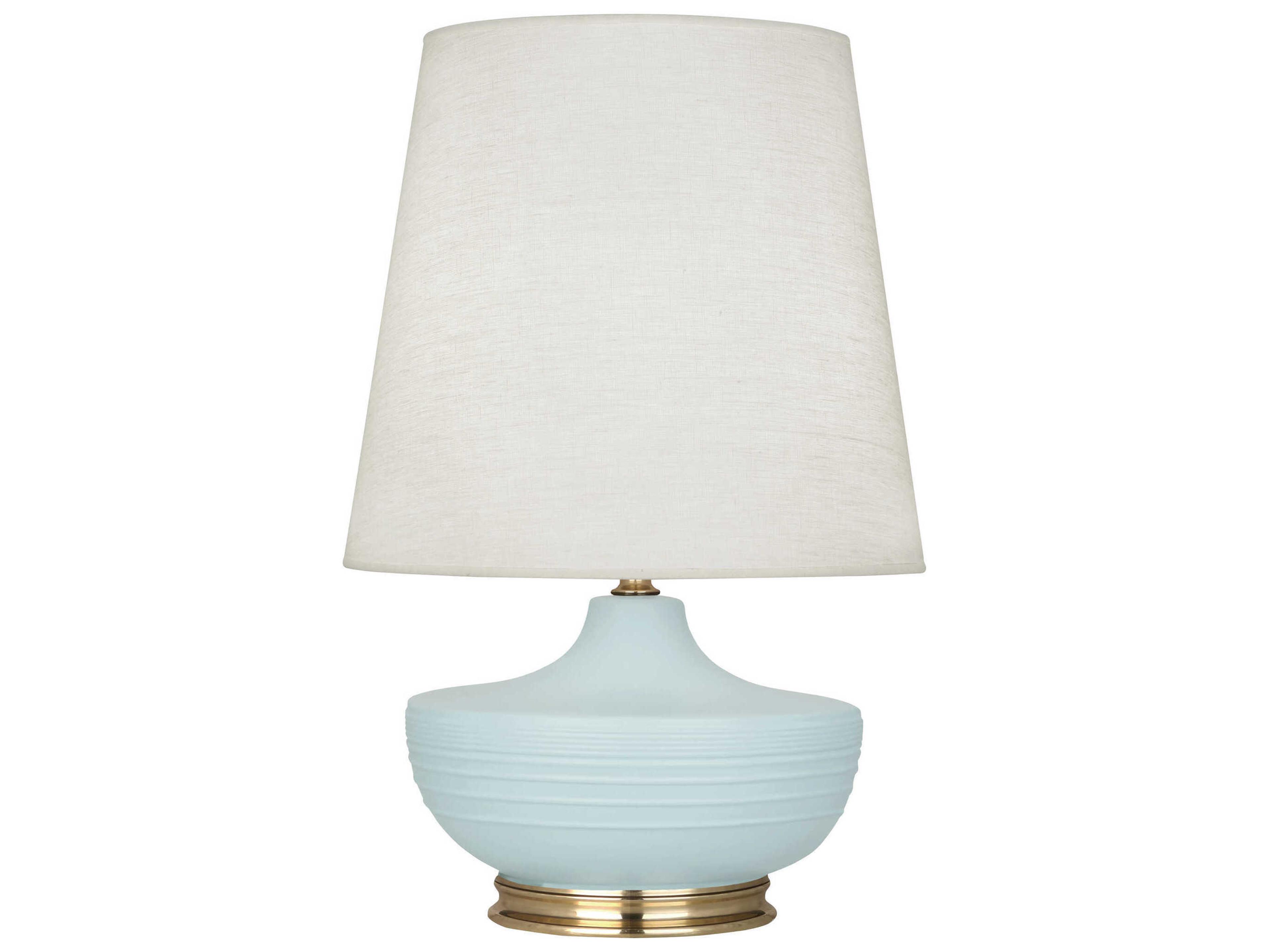 Robert Abbey Michael Berman Nolan Blue Buffet Lamp