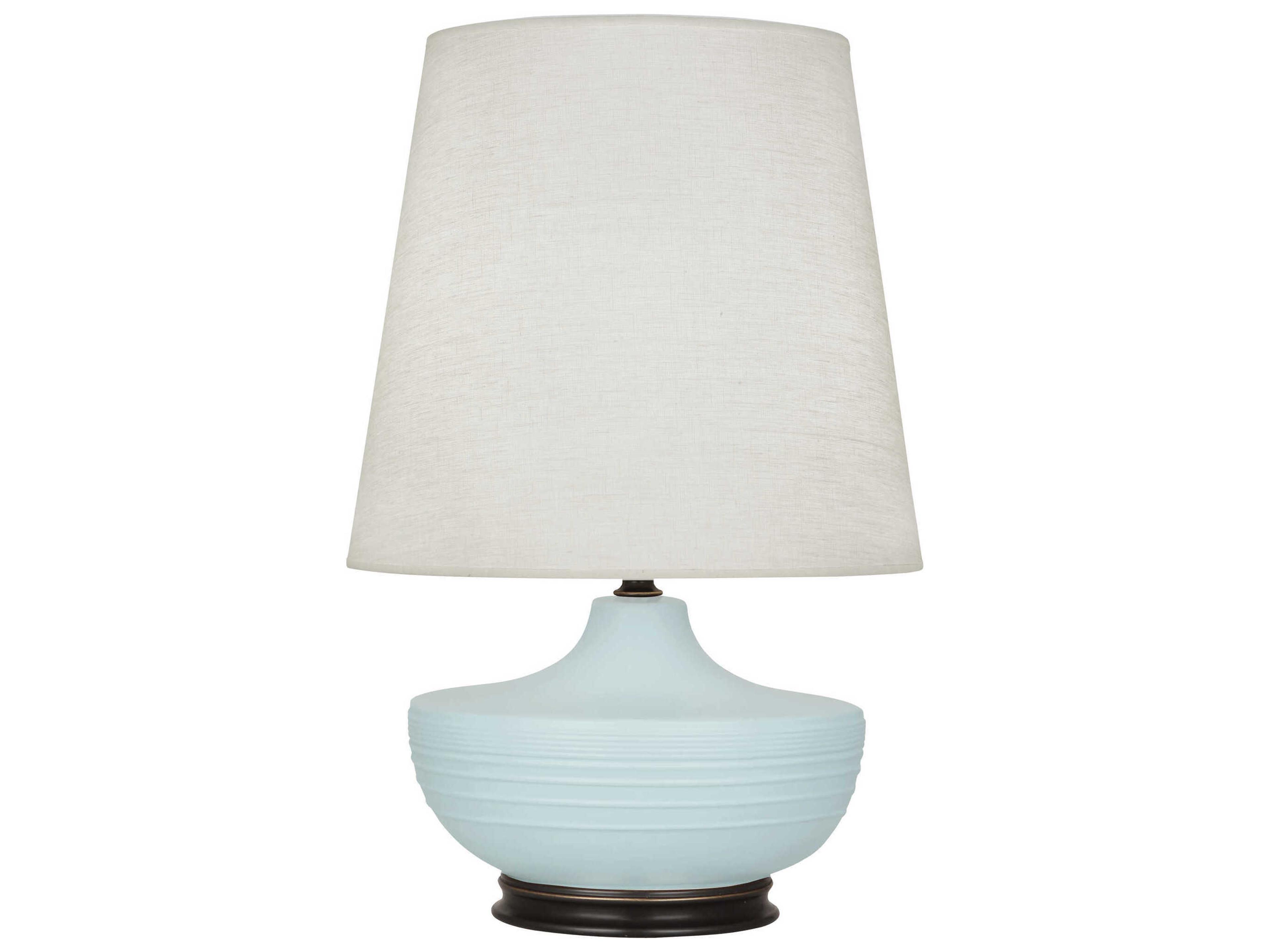 Robert Abbey Michael Berman Nolan Blue Buffet Lamp