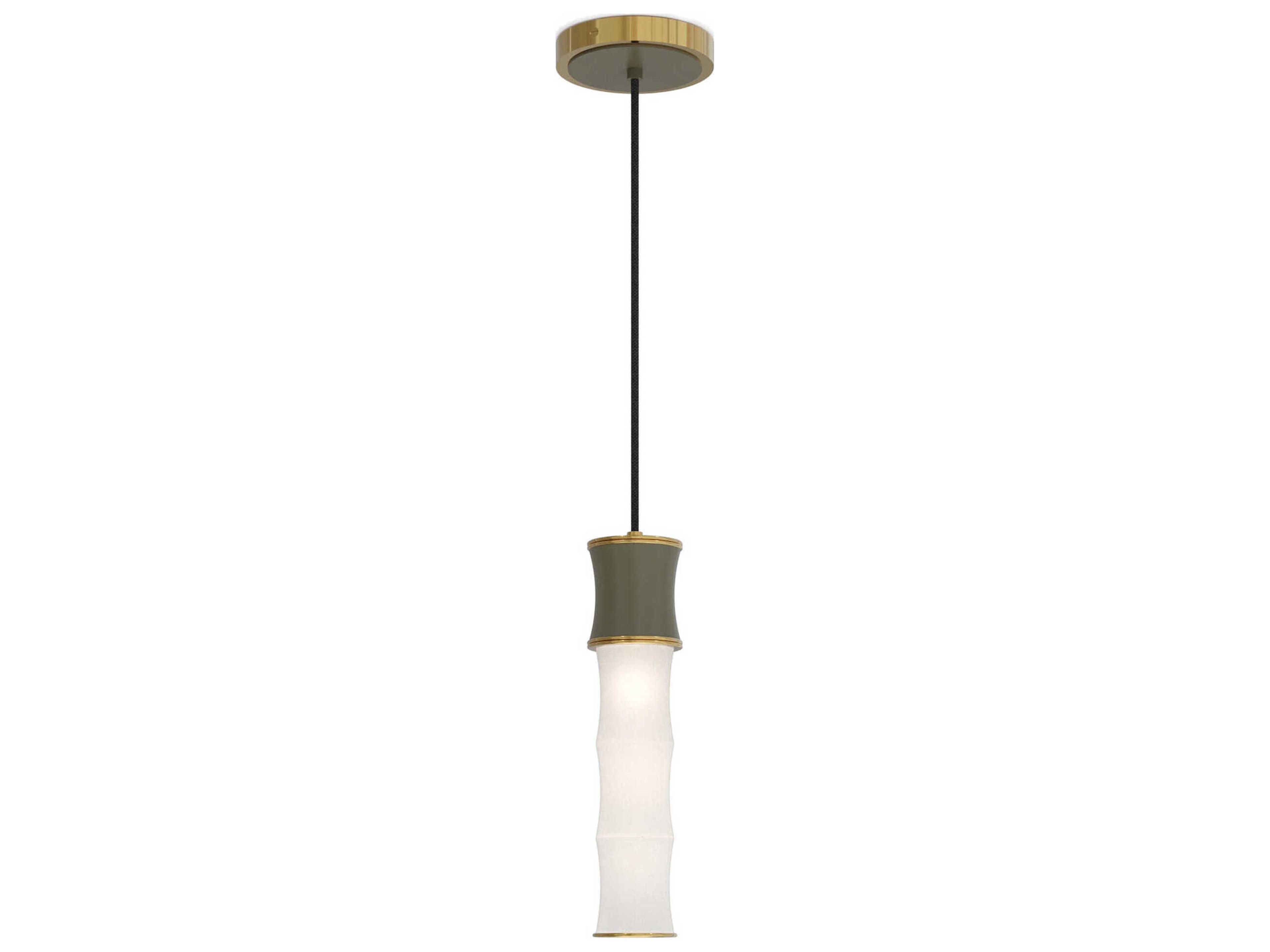 Kane 1-Light Matte Smokey Taupe Gray Cylinder Mini Pendant