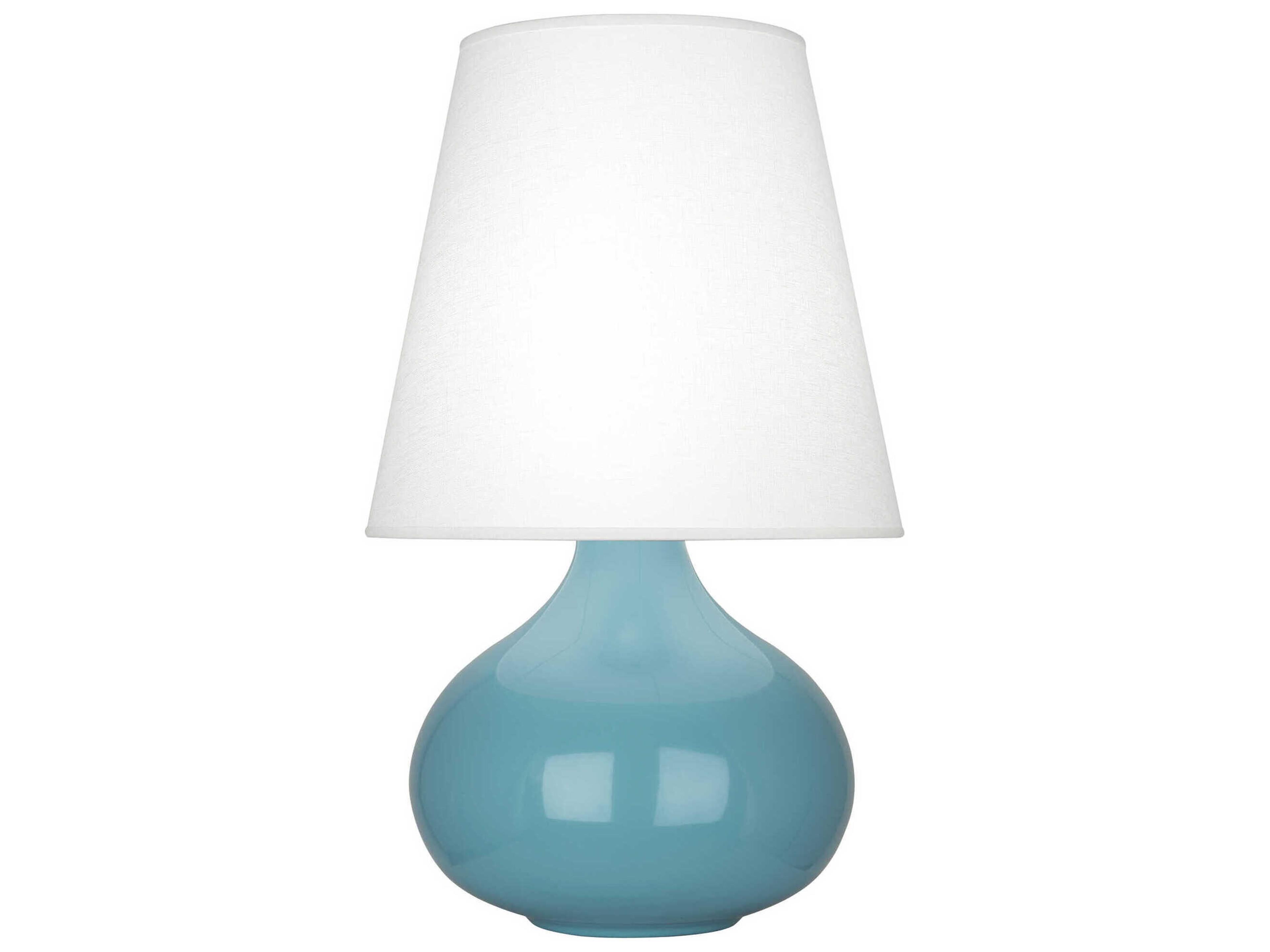 Robert Abbey June Blue Table Lamp