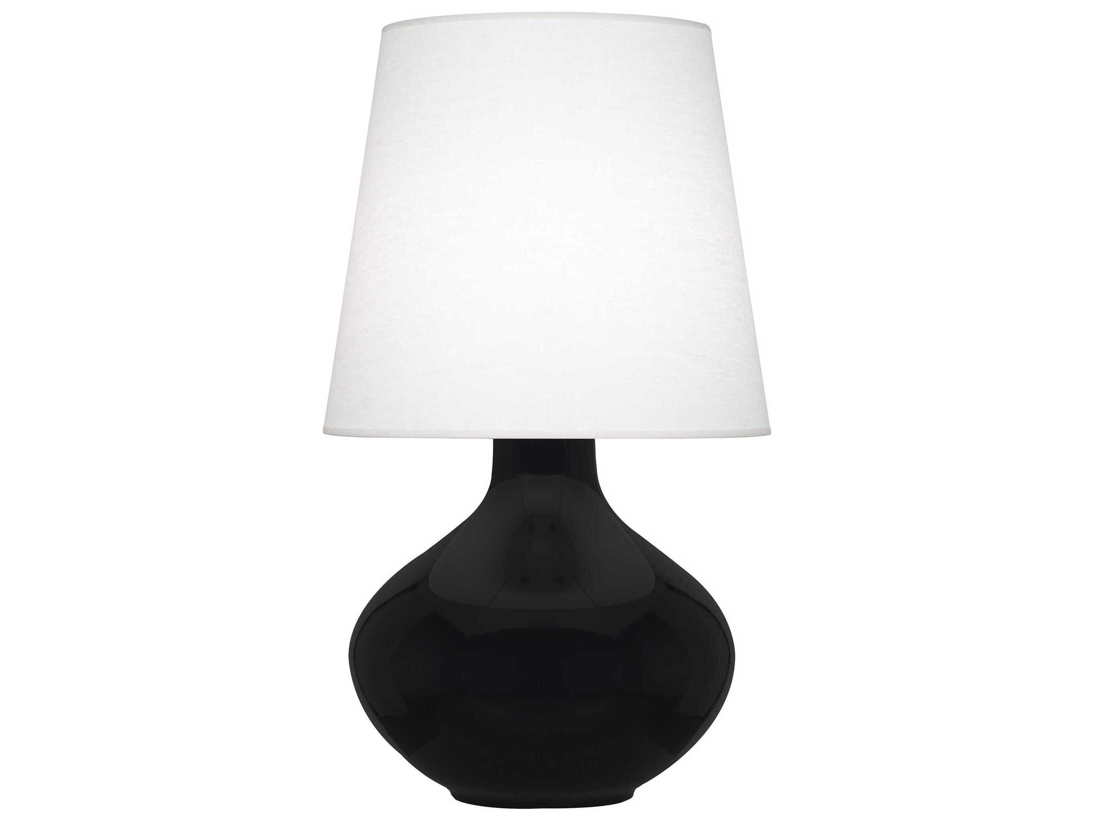 Robert Abbey June Black Buffet Lamp