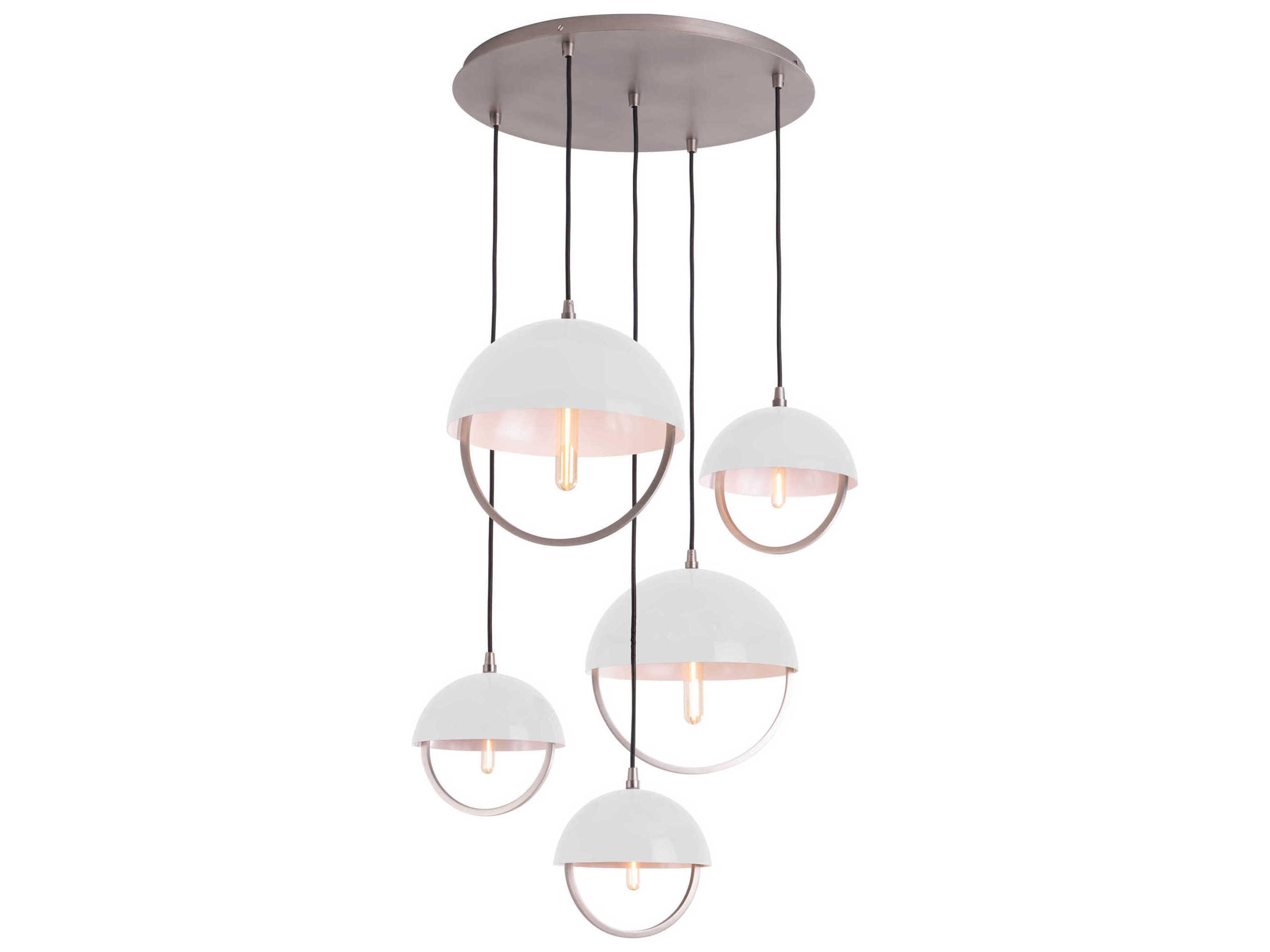 Mavisten Edition Copernica 8-Light Pewter Pendant