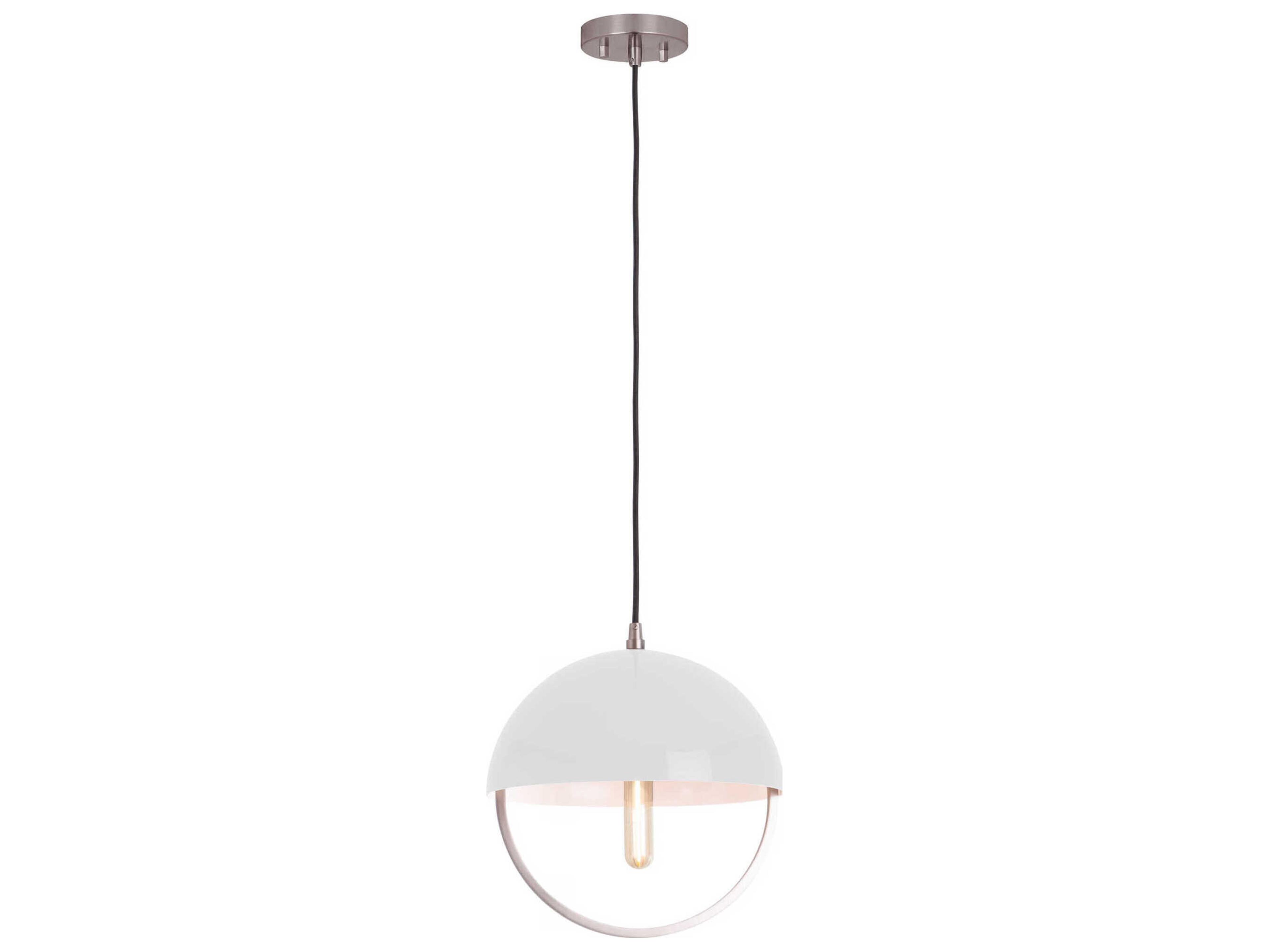 Mavisten Edition Copernica 1-Light Pewter Dome Mini Pendant