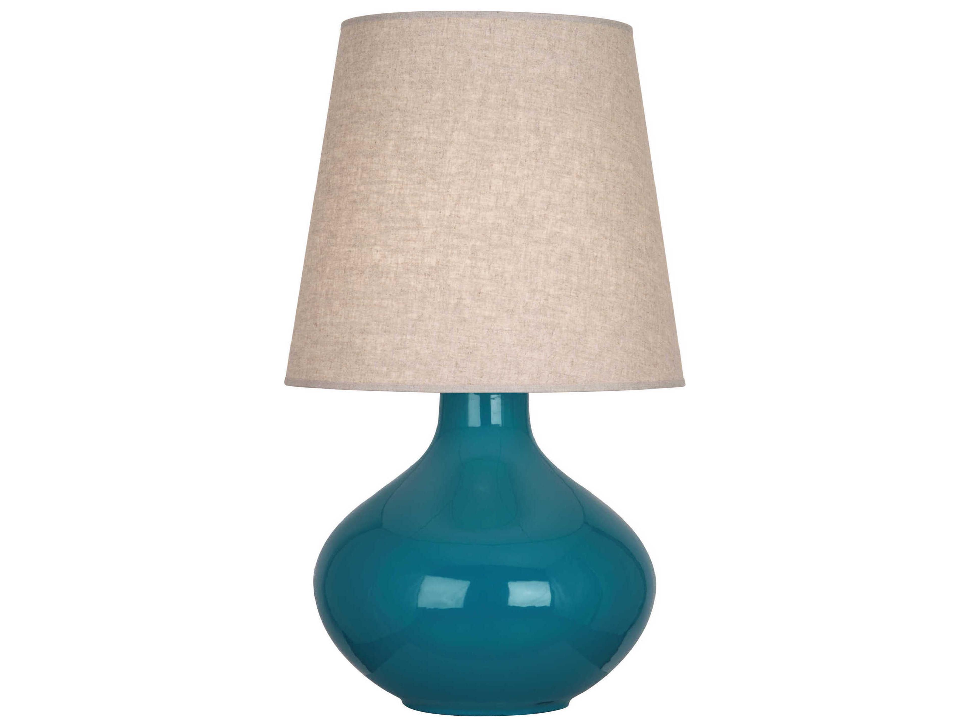 June Blue Buffet Lamp