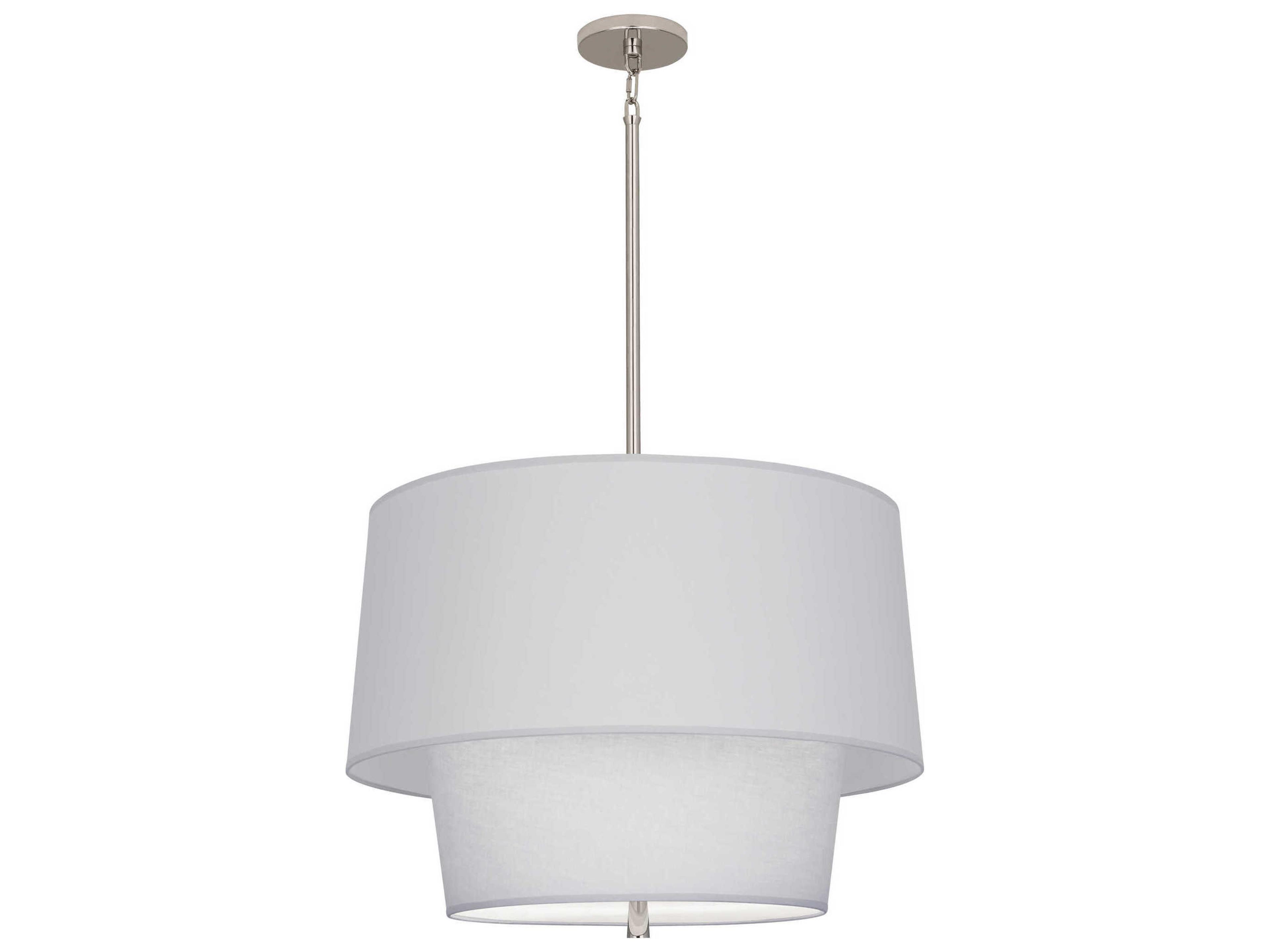 Robert Abbey Decker 3-Light Pearl Gray Pendant