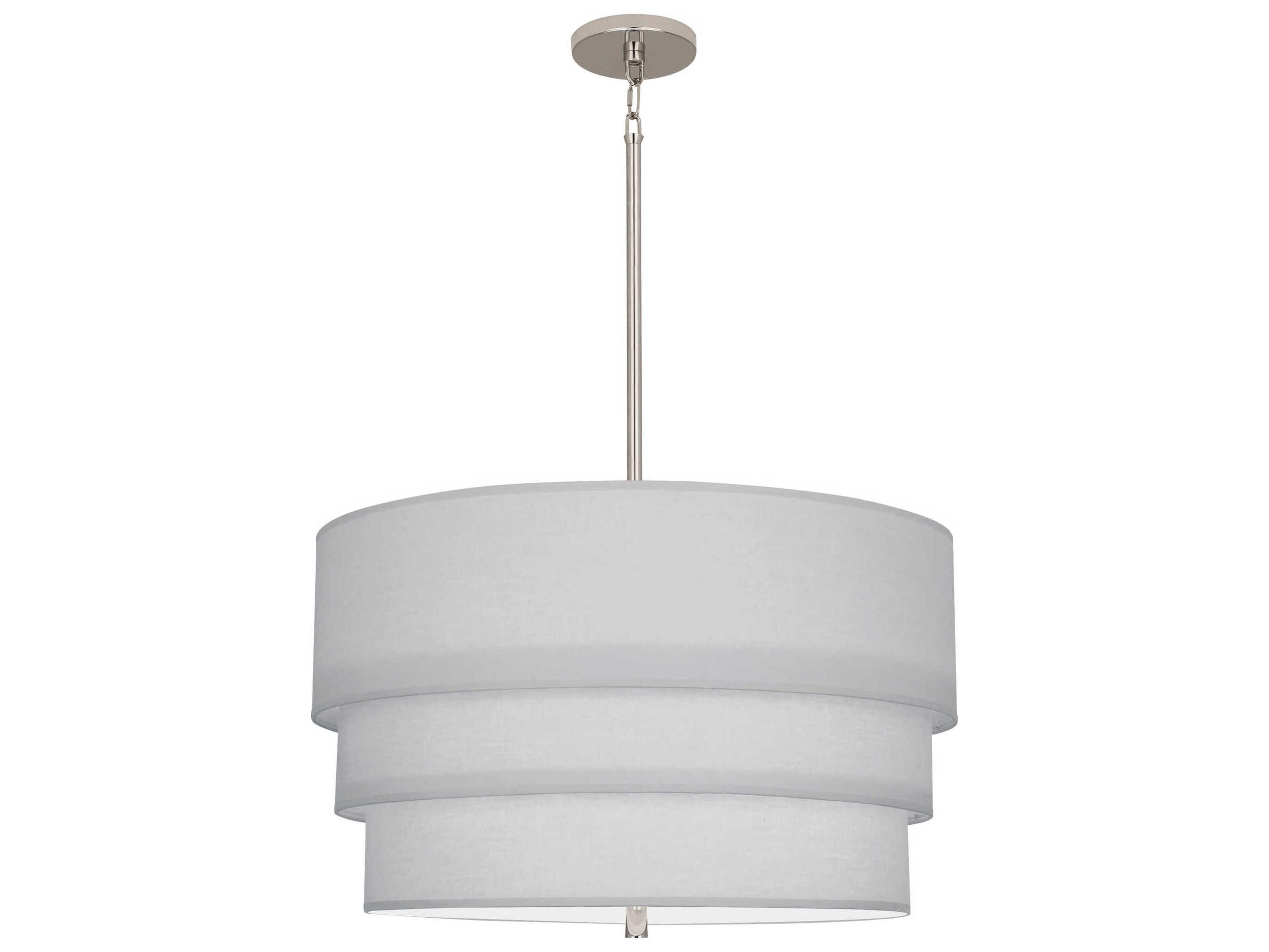 Robert Abbey Decker 3-Light Pearl Gray Pendant