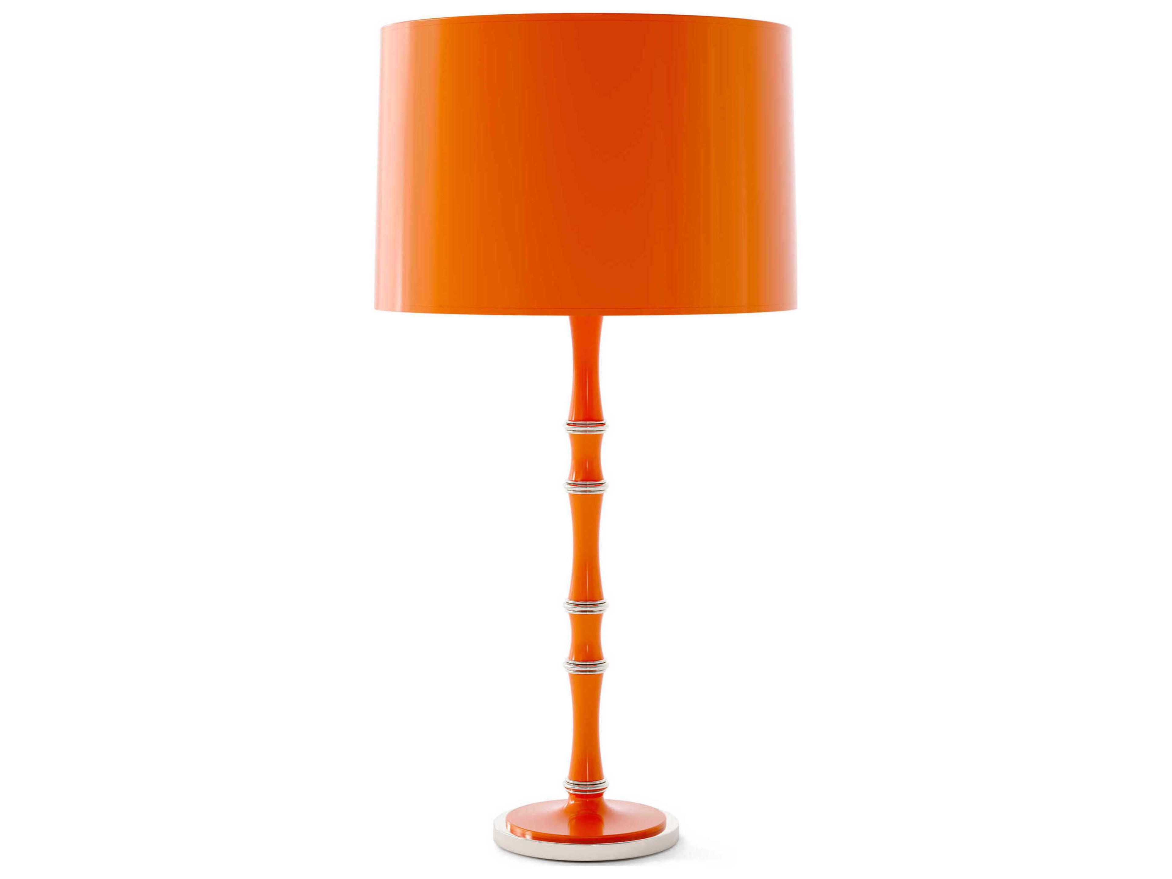 Robert Abbey Kane Pumpkin Orange Buffet Lamp
