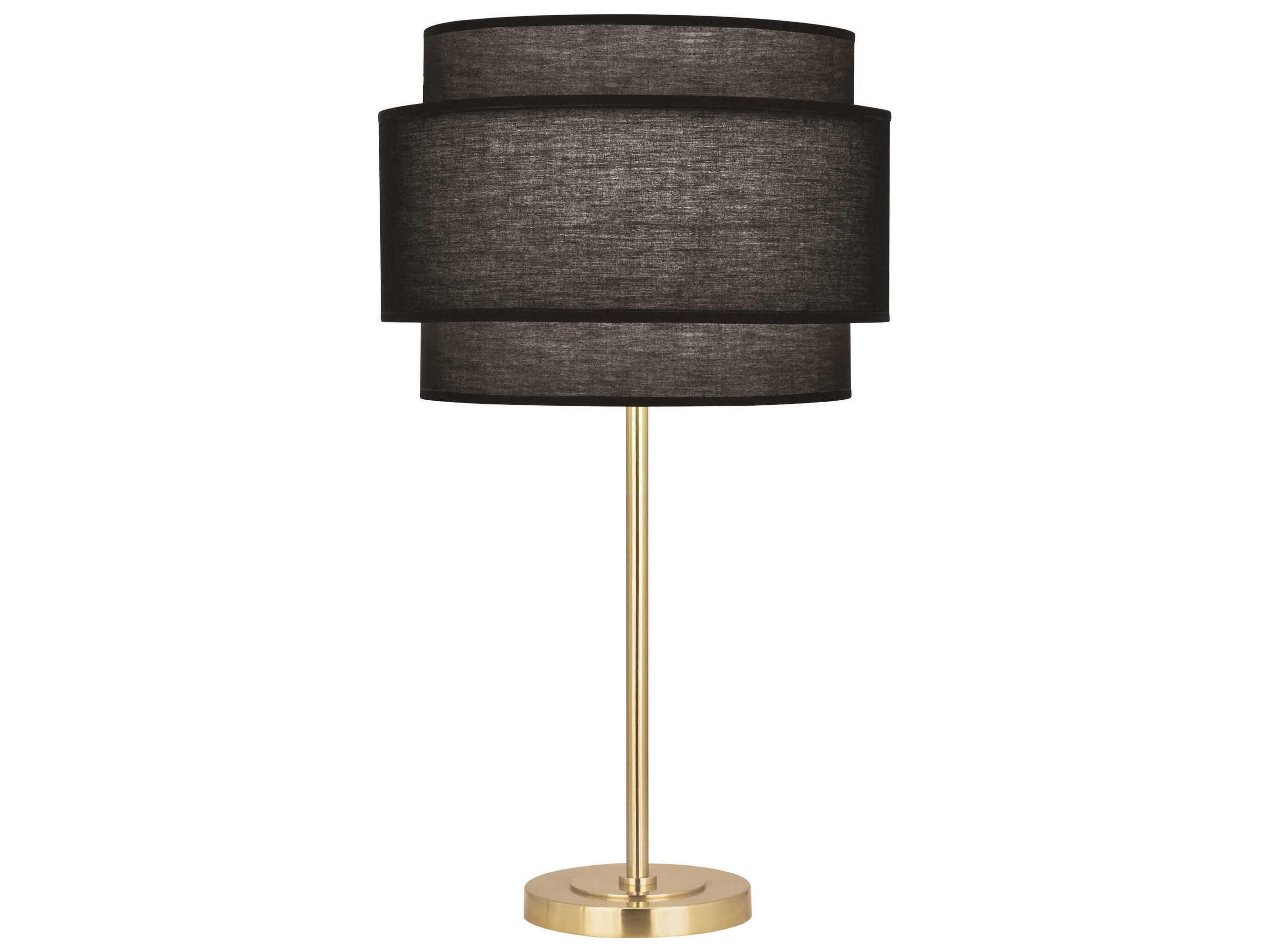 Decker Black Buffet Lamp
