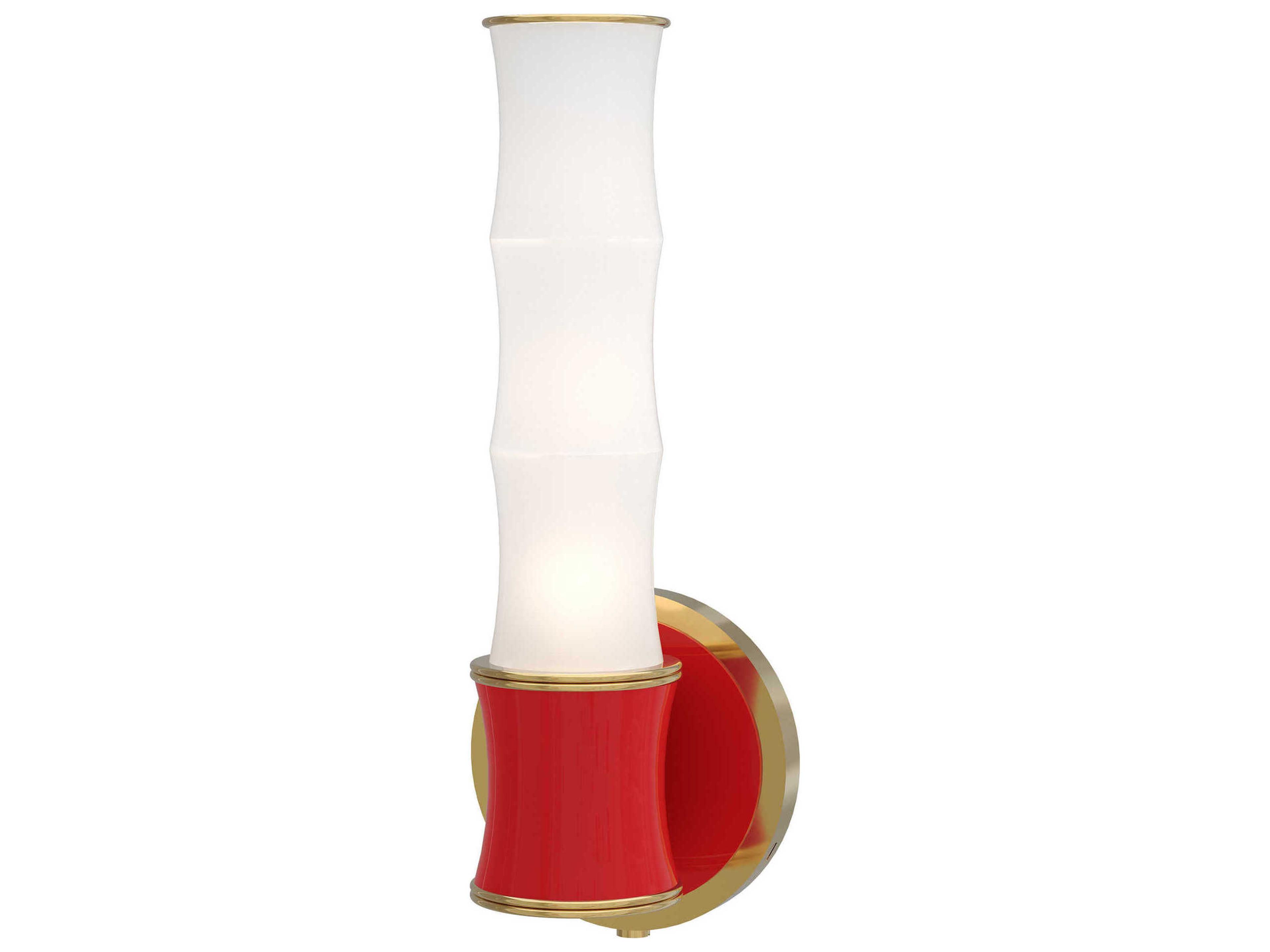 Kane 1-Light Ruby Red Wall Sconce