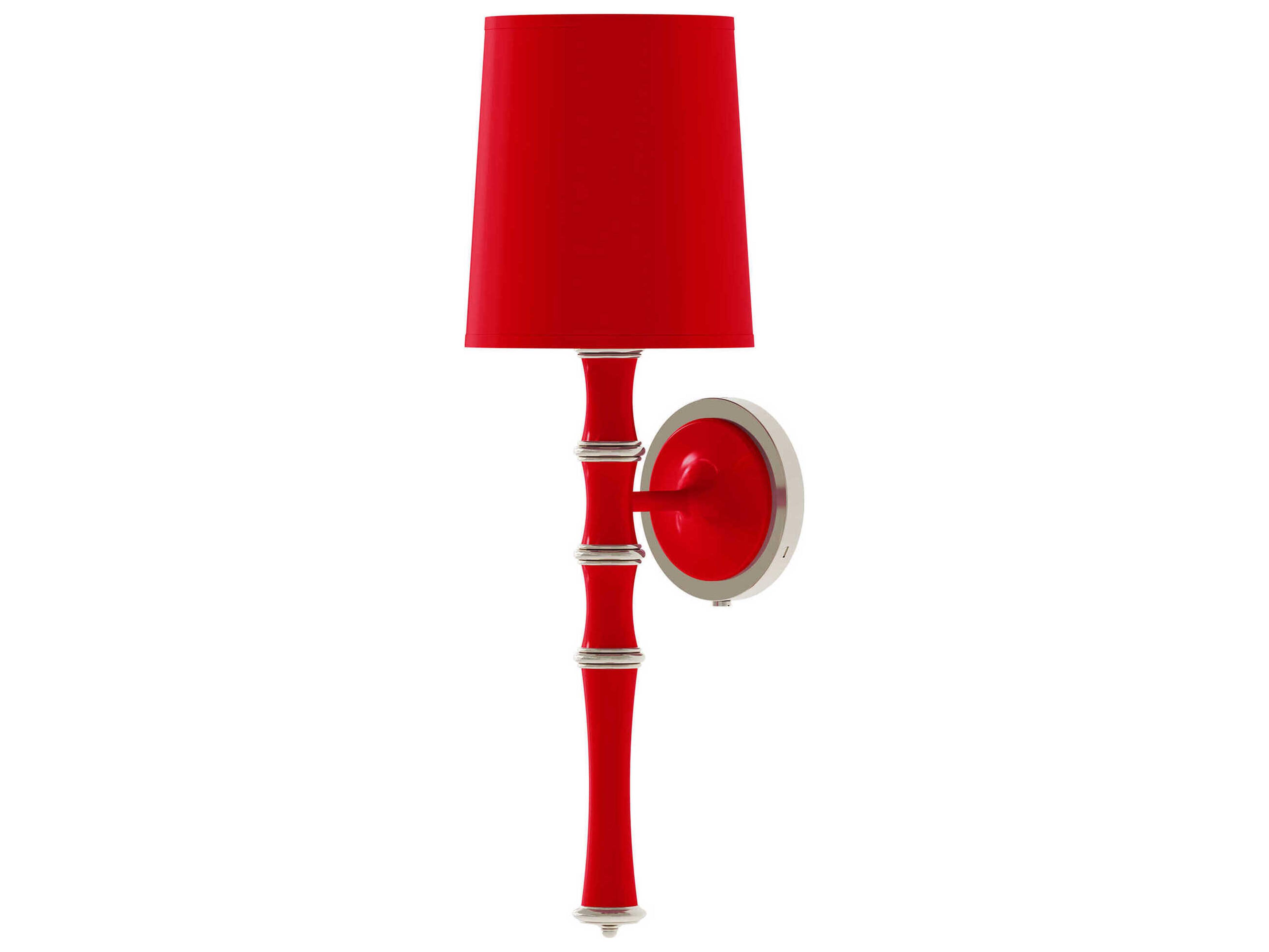 Robert Abbey Kane 1-Light Ruby Red Wall Sconce