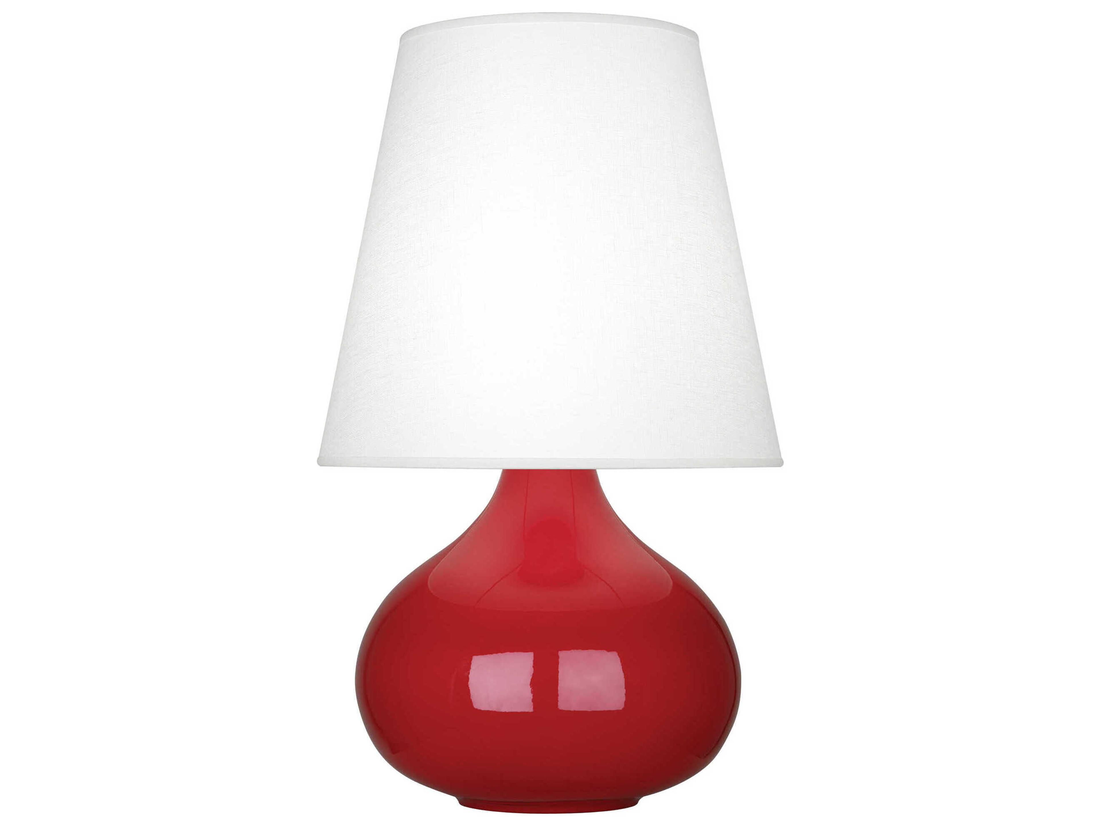 Robert Abbey June Red Table Lamp