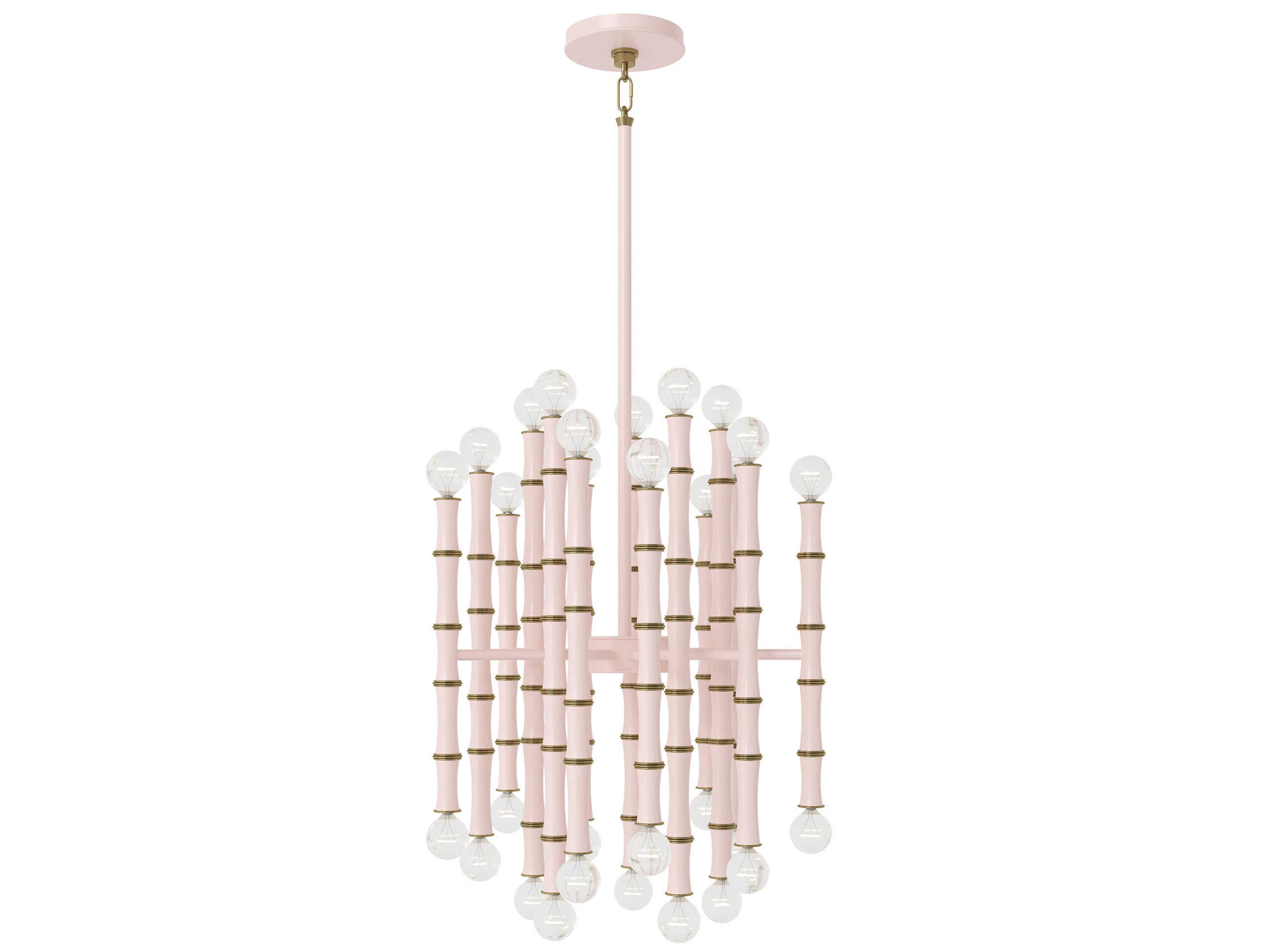 Kane 30-Light Rose Water Pink Pendant