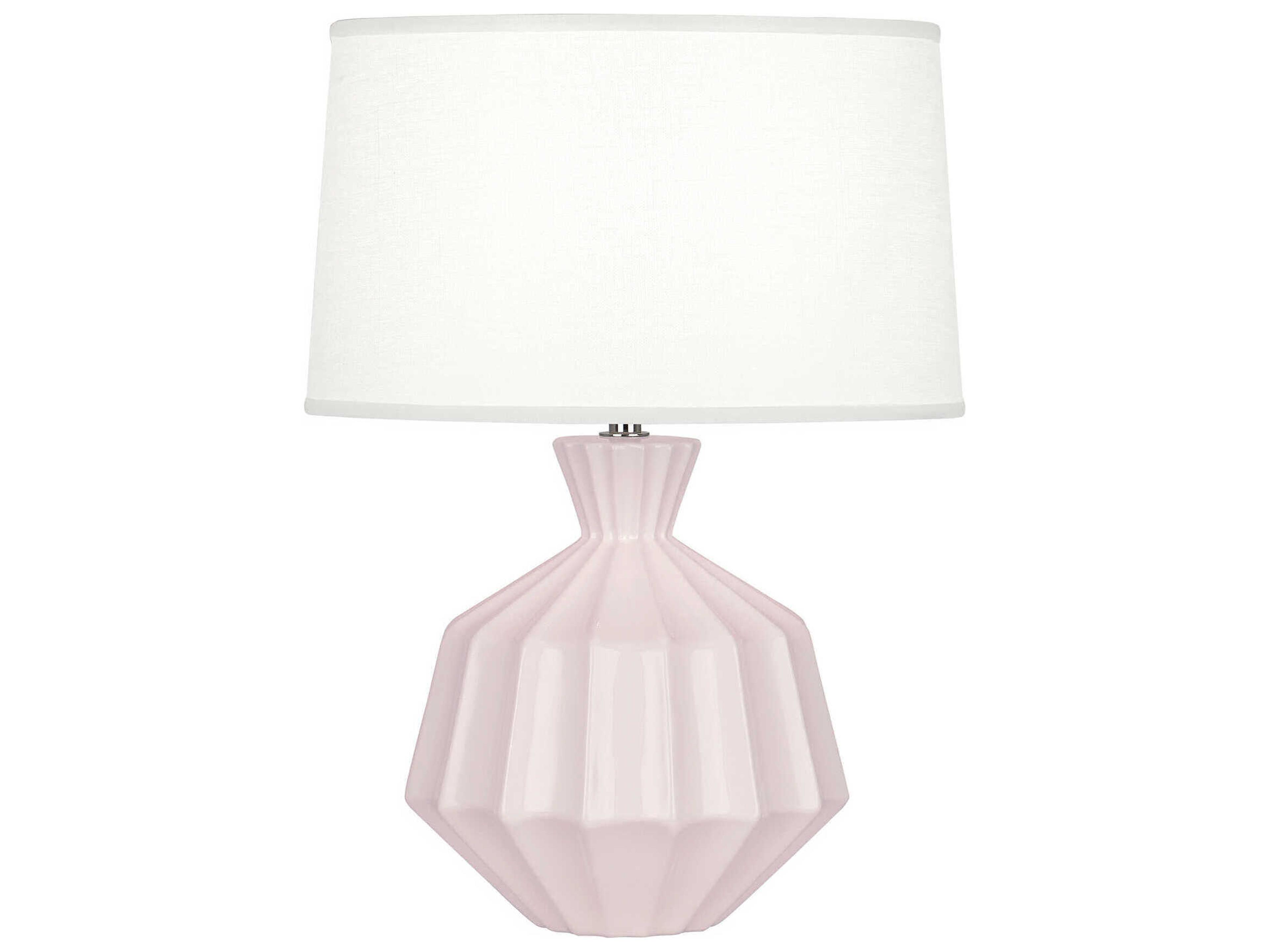 Orion Rose Water Glazed Pink Table Lamp