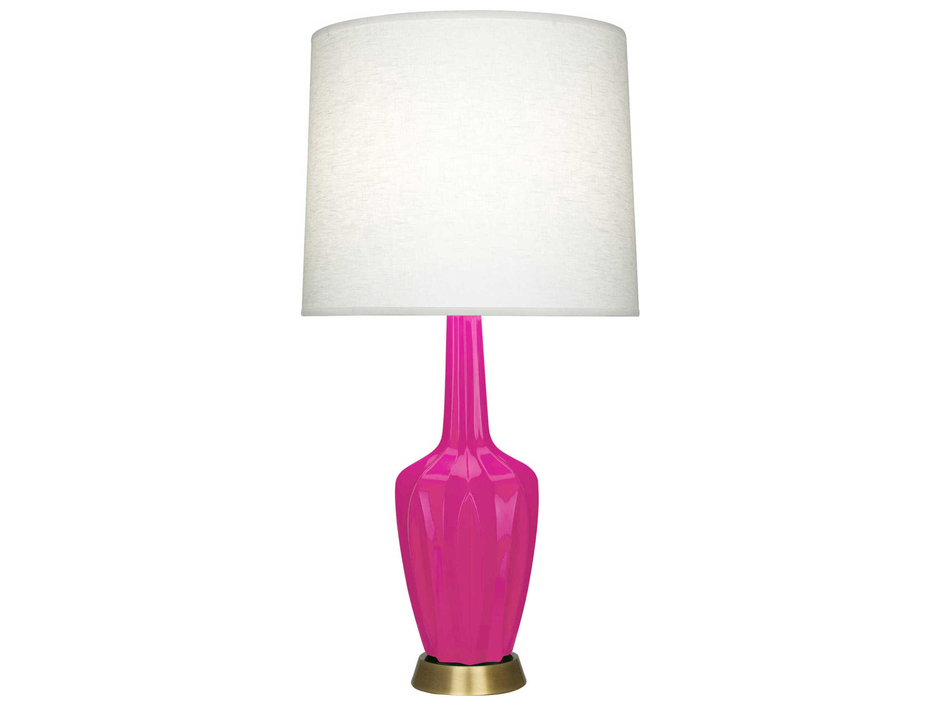 Robert Abbey Emma Razzle Rose Glazed Pink Buffet Lamp