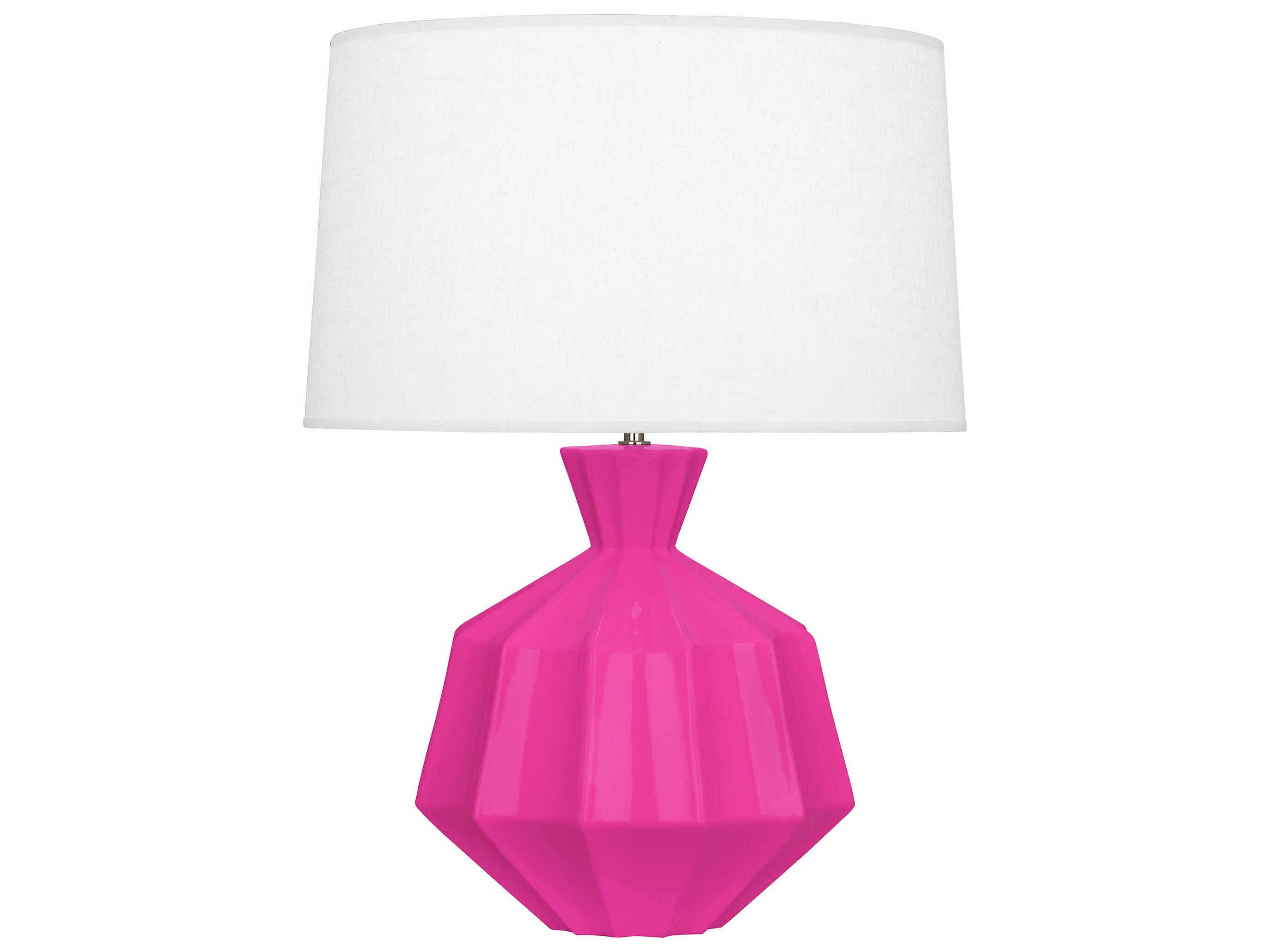 Orion Razzle Rose Glazed Pink Buffet Lamp