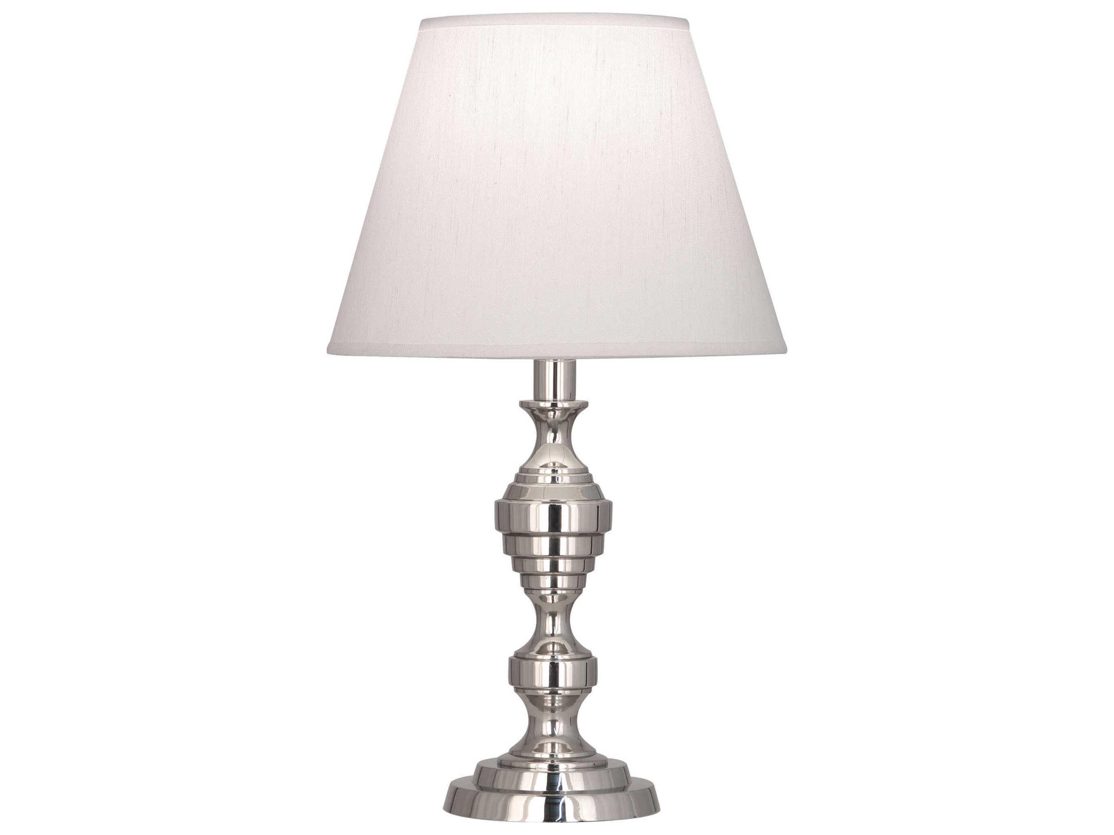 Arthur Polished Nickel Table Lamp