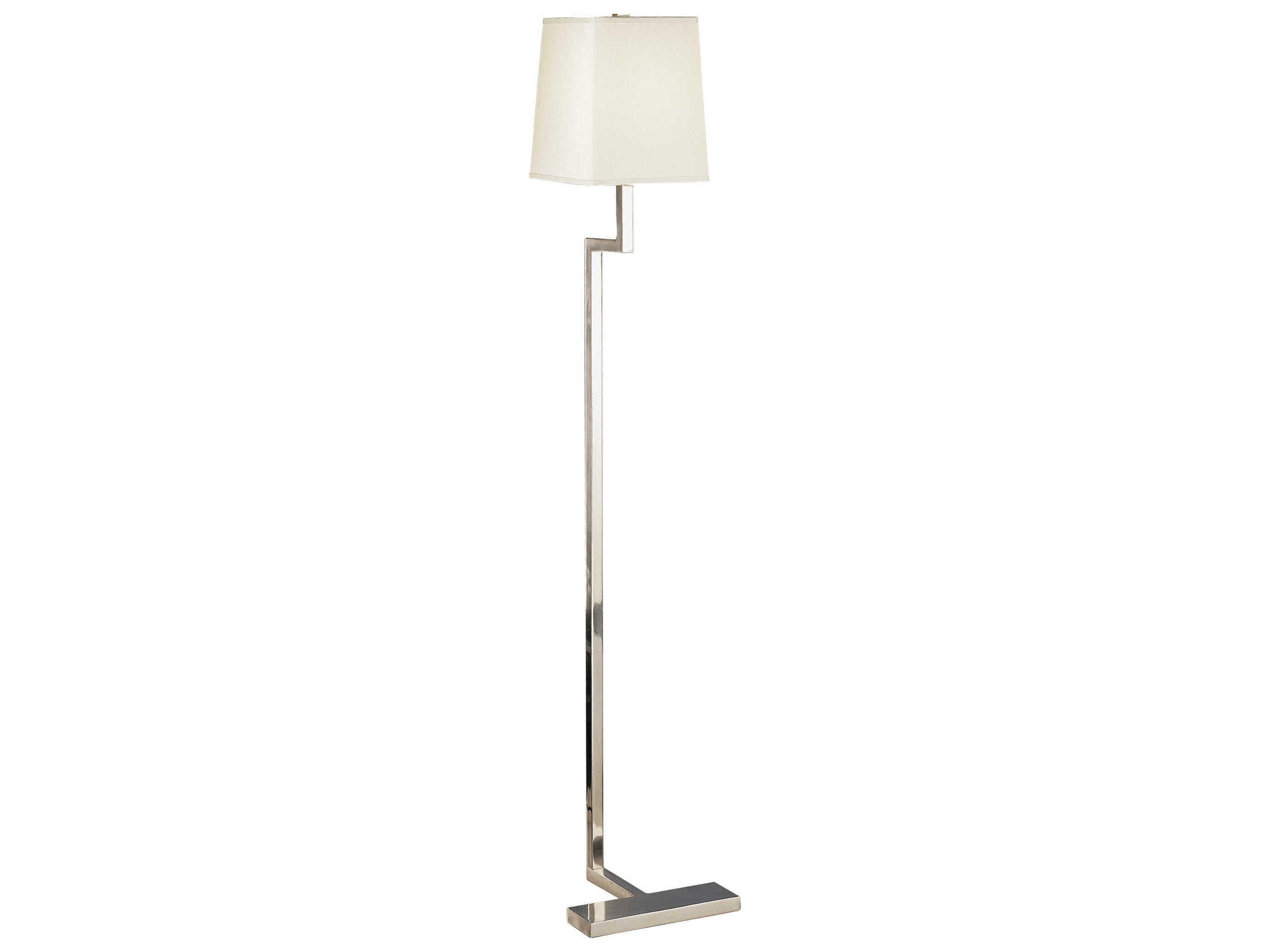 Doughnut Floor Lamp Modern Silver