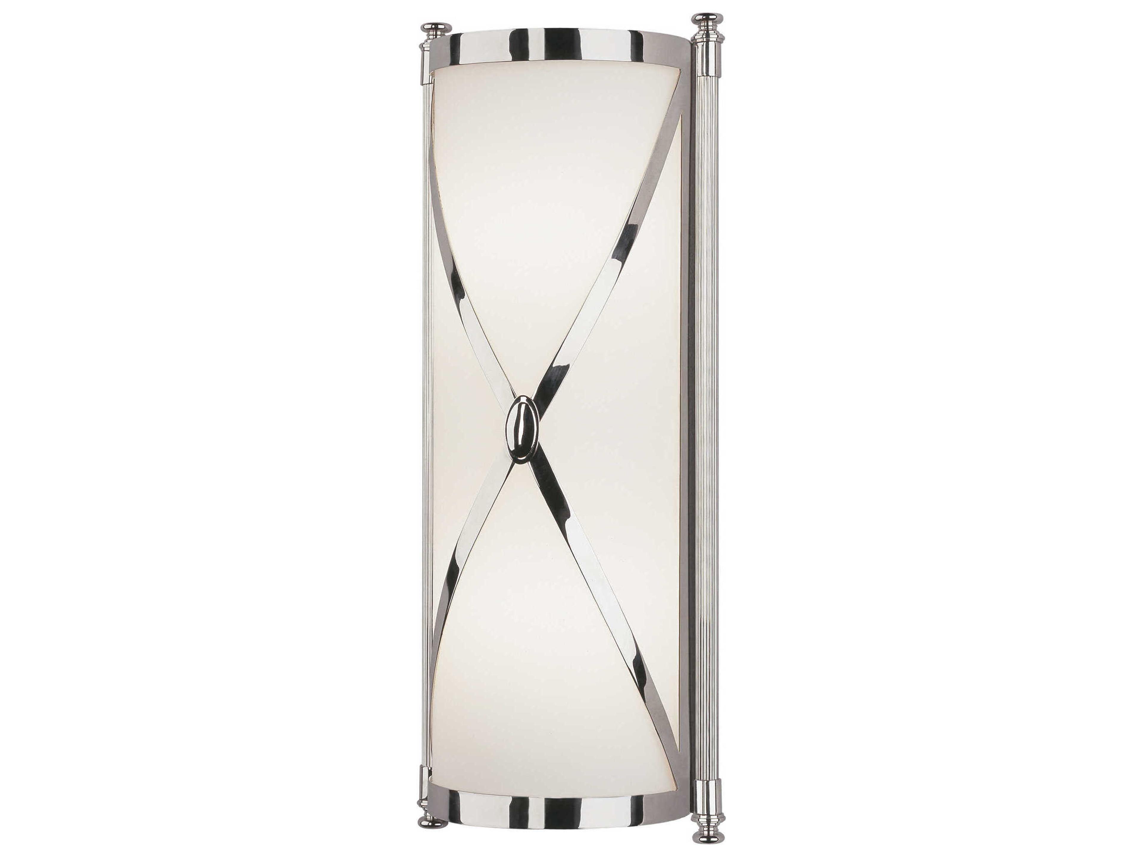 Chase Wall Sconce Polished Nickel Two Light