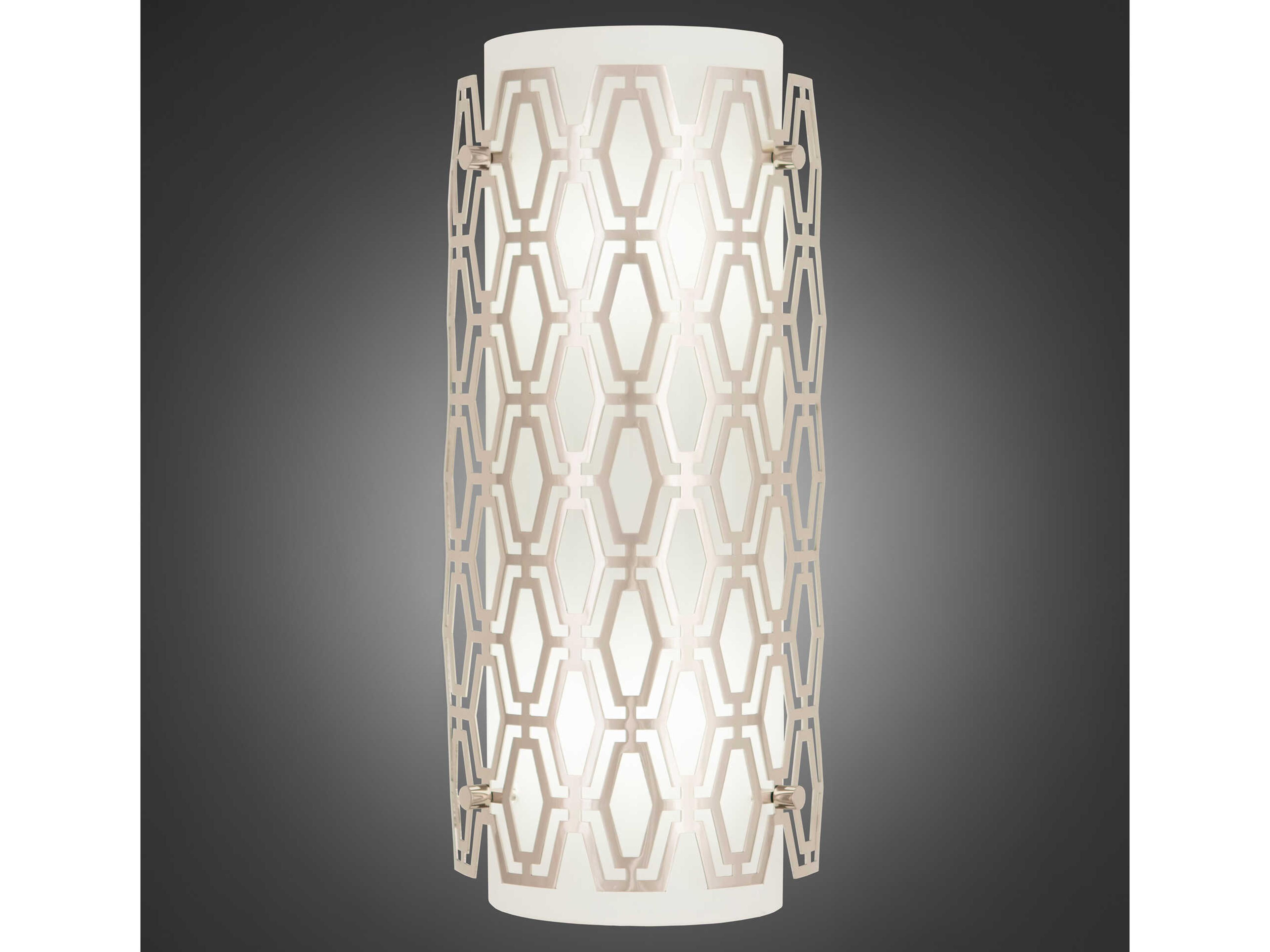 Marcel 2-Light Nickel Wall Sconce