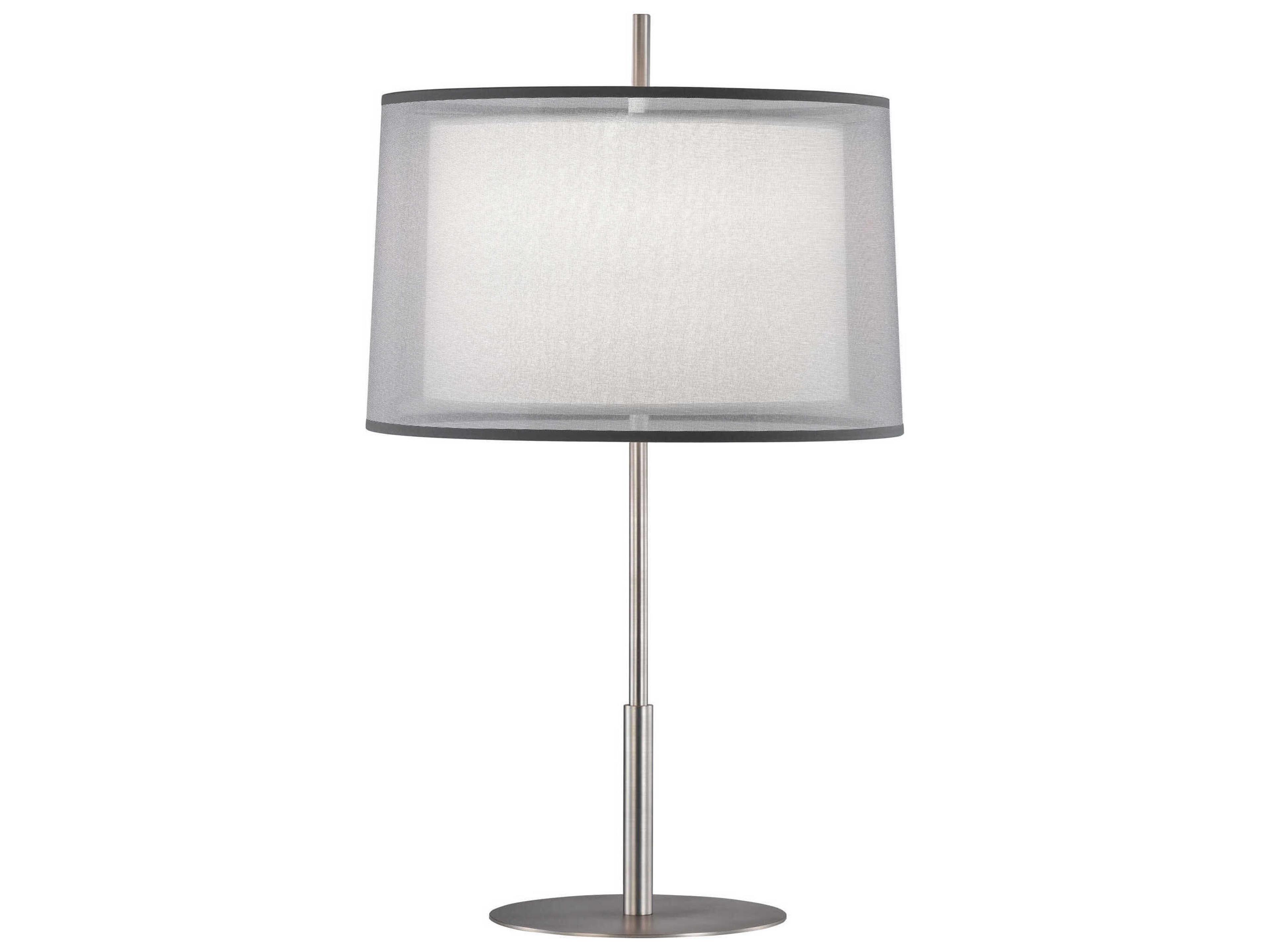 Saturnia Stainless Steel Buffet Lamp